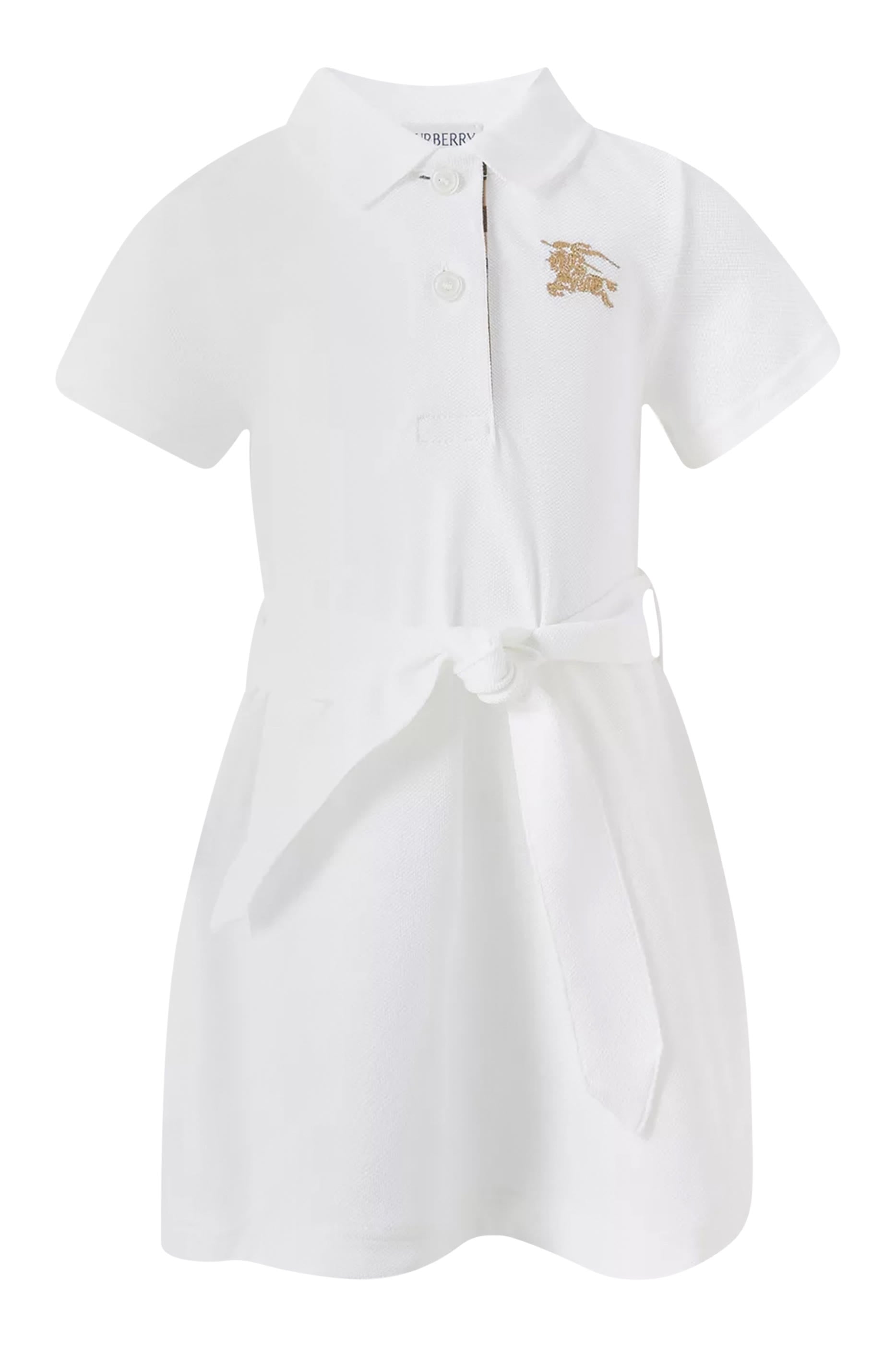 Kids Cotton Polo Shirt Dress