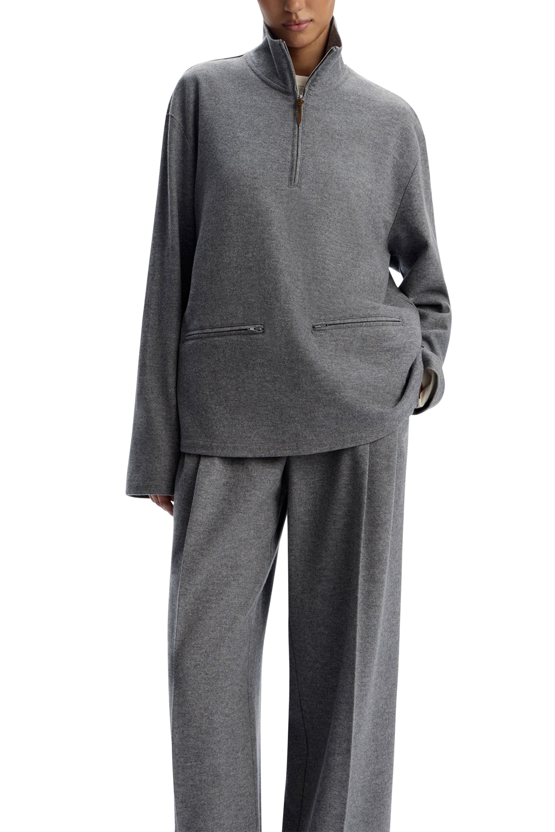  Wool-Nylon Sweatshirt 