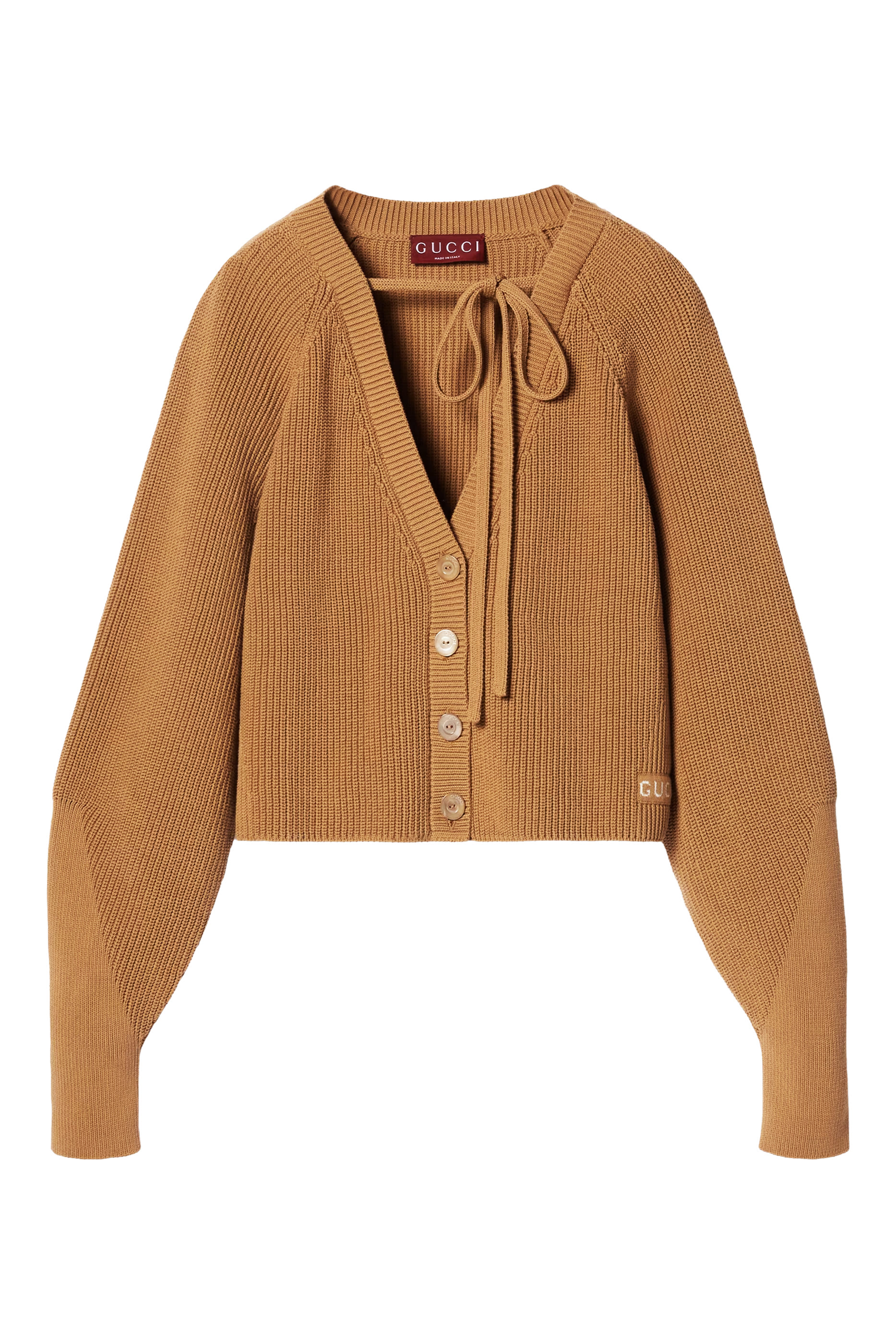 Chunky Rib-Knit Cotton Cardigan