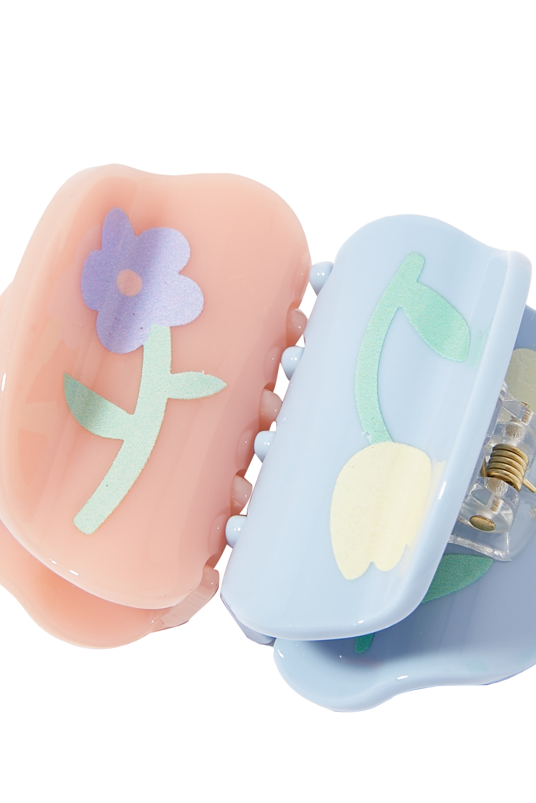 Kids Floral Claw Clips