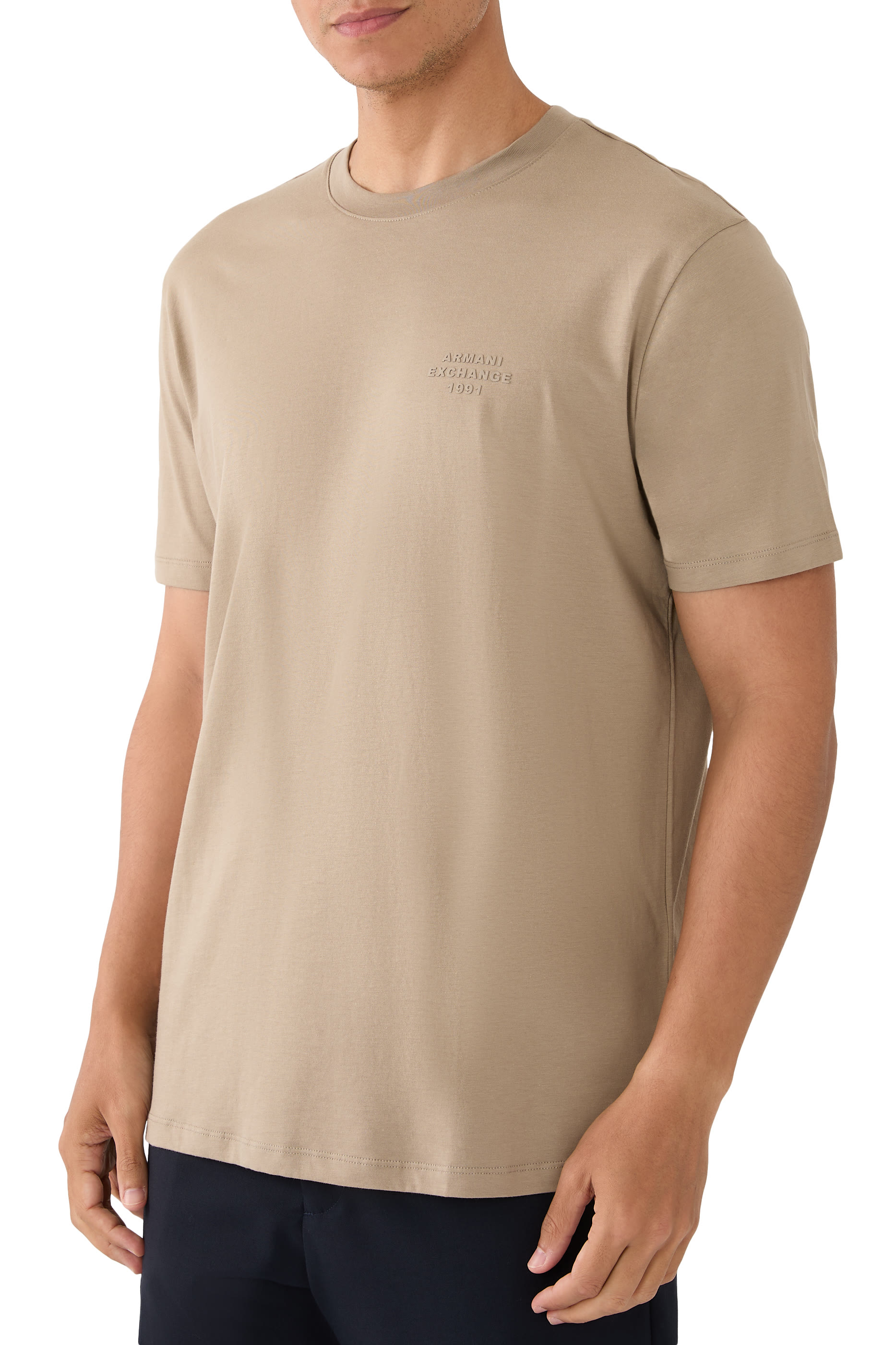 AX Lettering Jersey T-Shirt