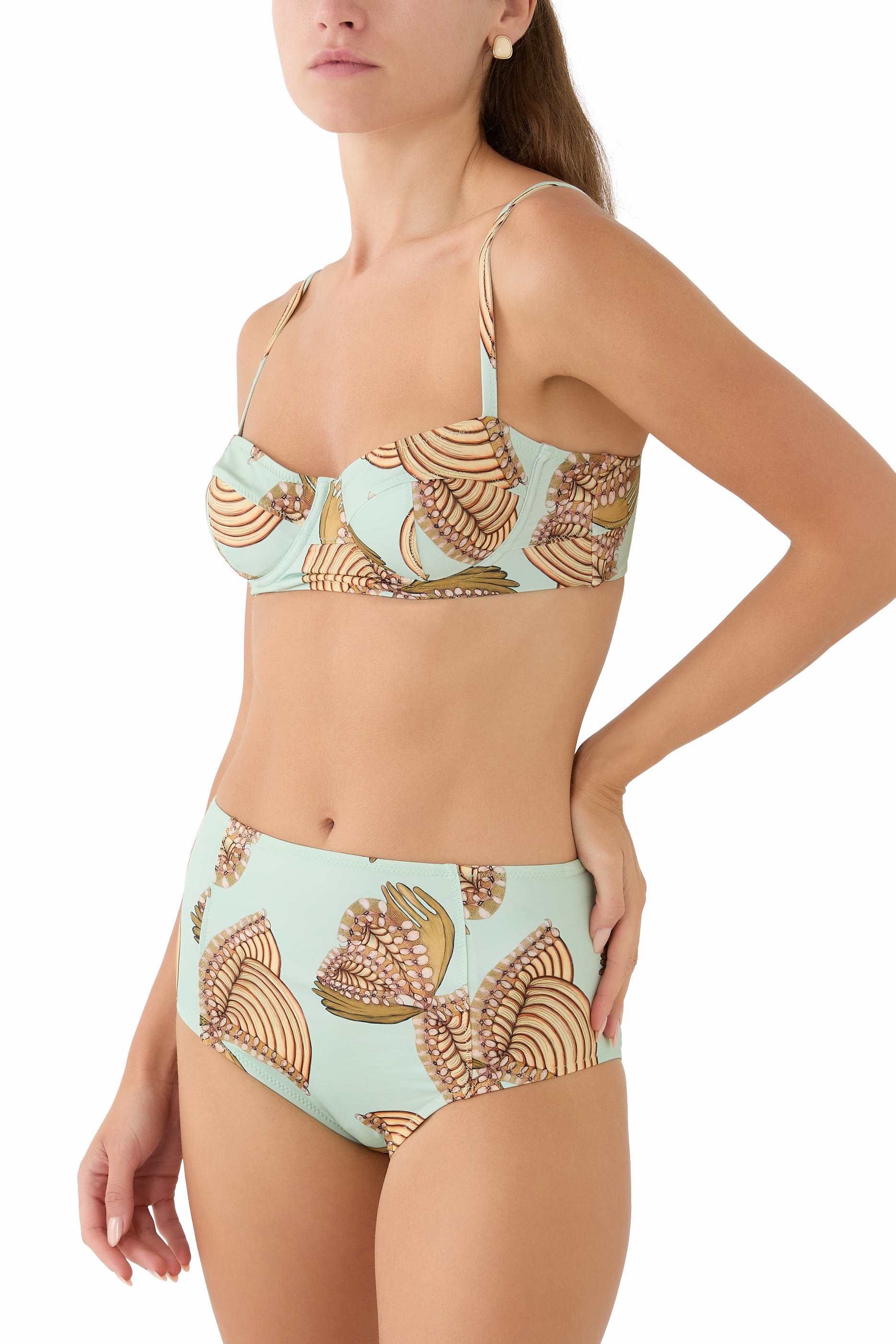Zahara High Waisted Bikini Bottom