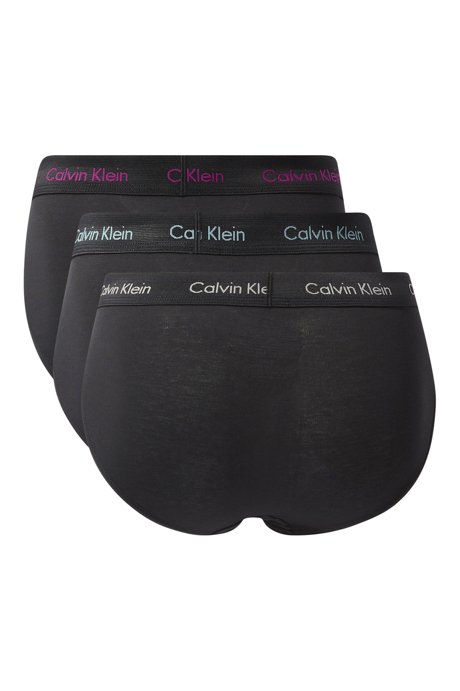 Cotton Stretch Hip Briefs, Set of 3