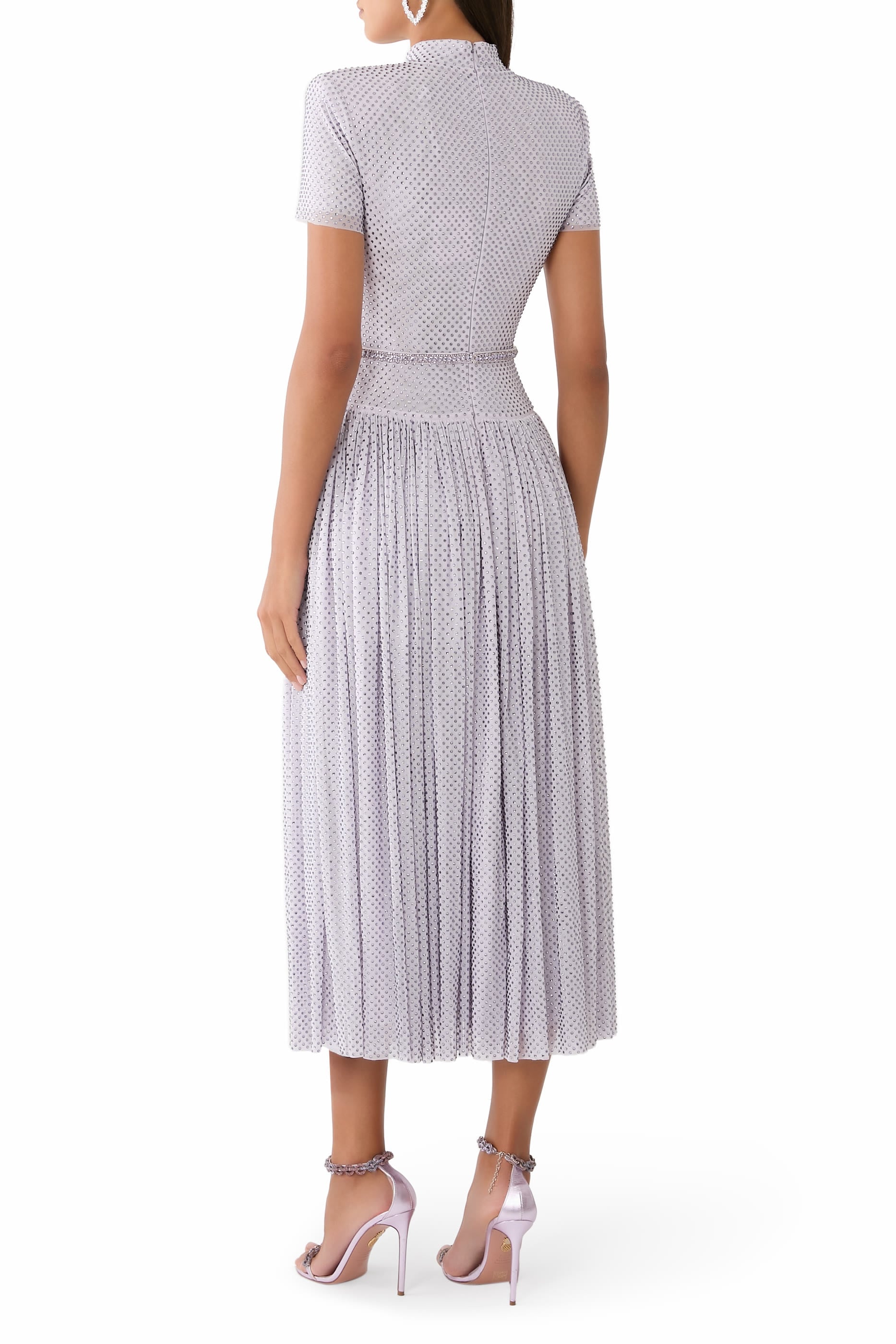 Rhinestone Midi Dress