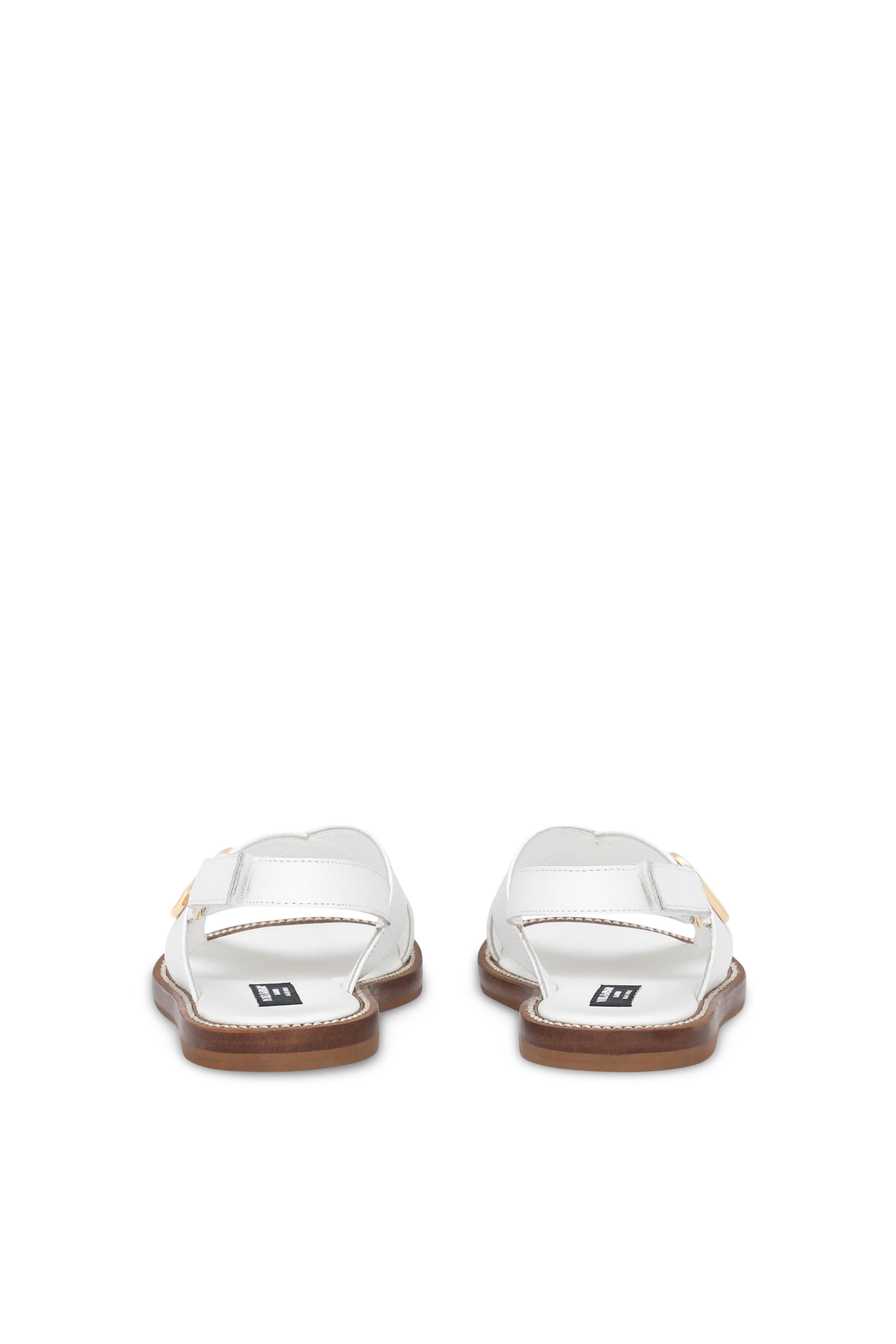 Kids Logo Calfskin Sandals