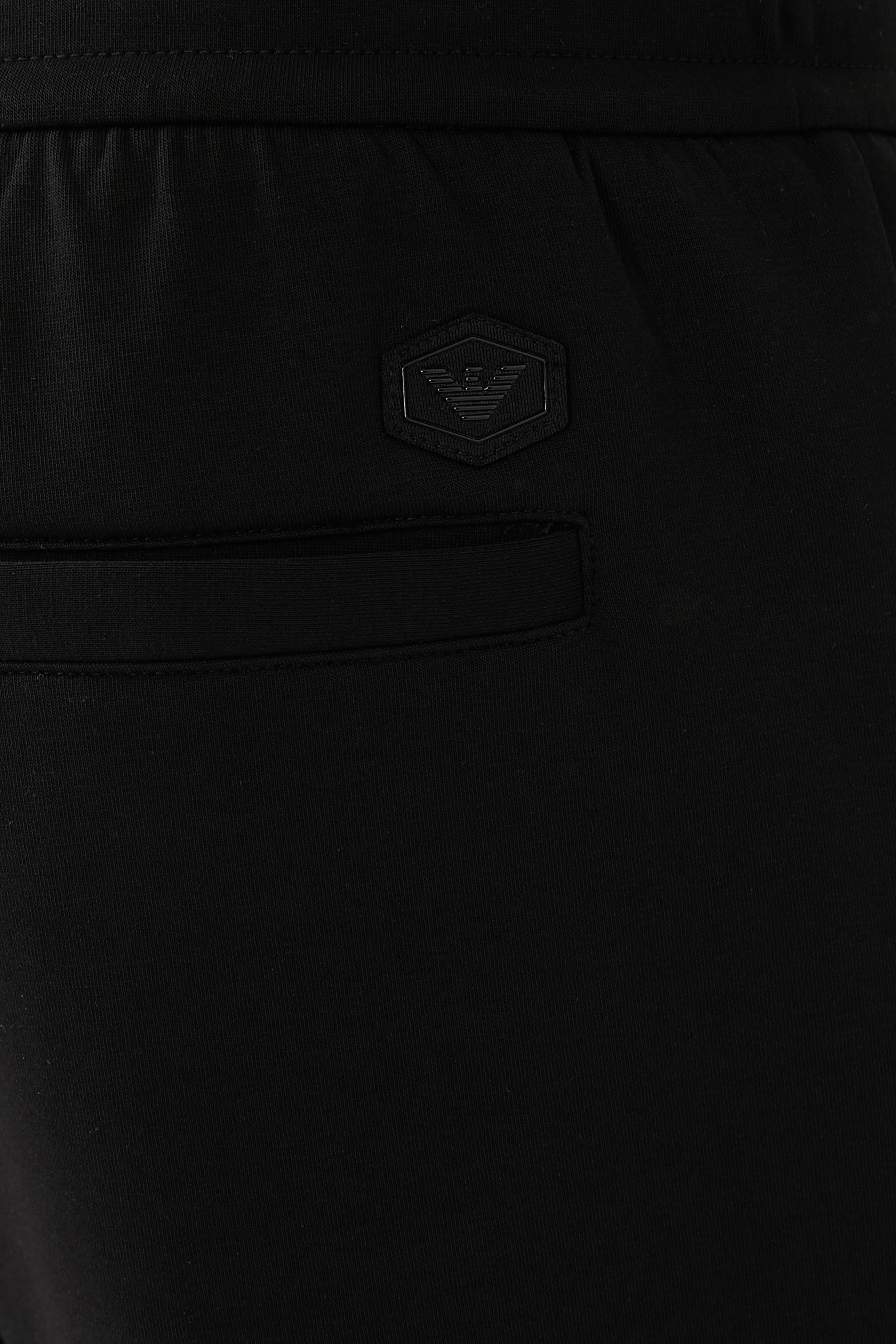 Micro Logo Back Double Jersey Joggers 