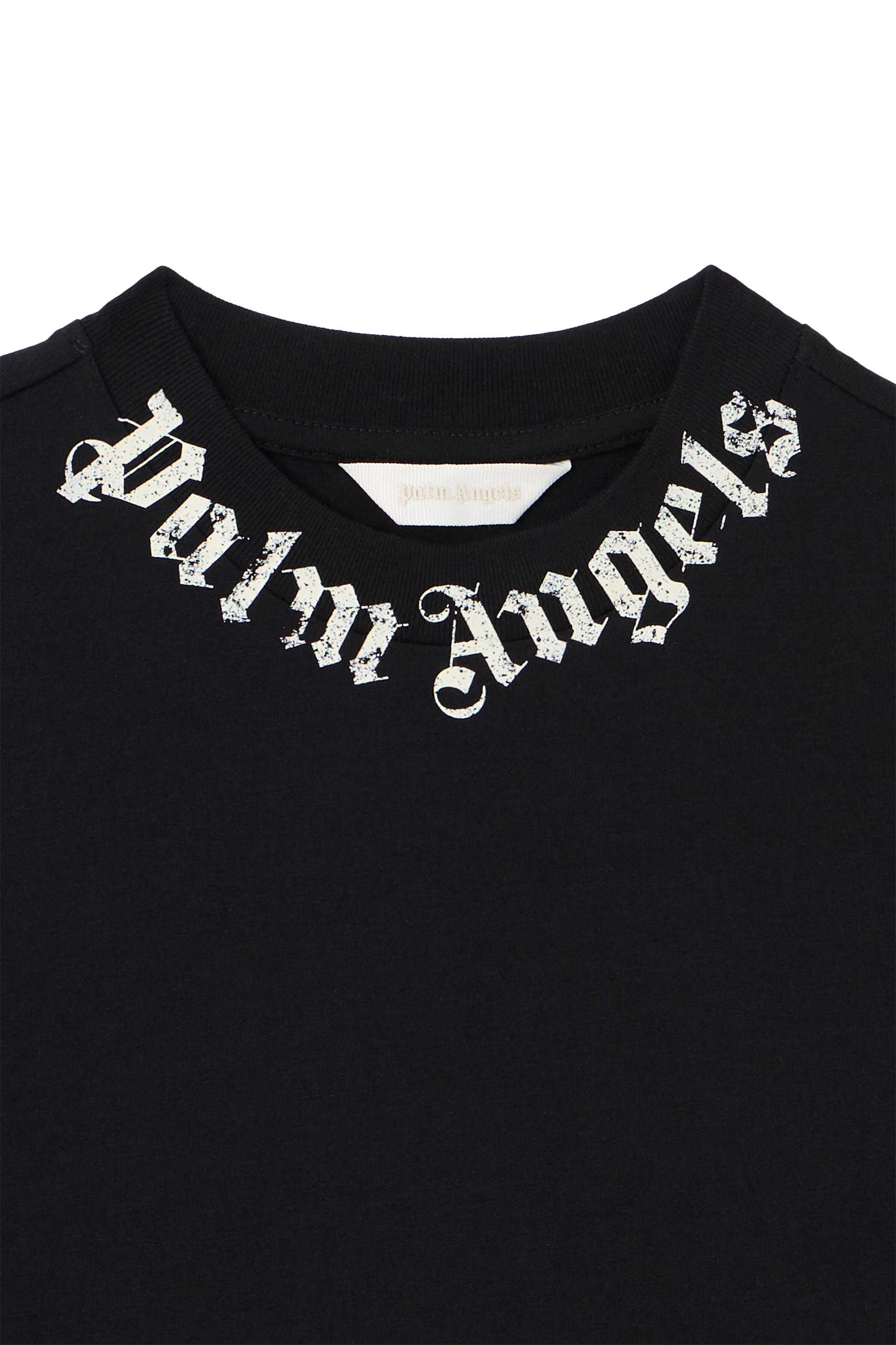 Kids Neck Logo Brushed T-Shirt