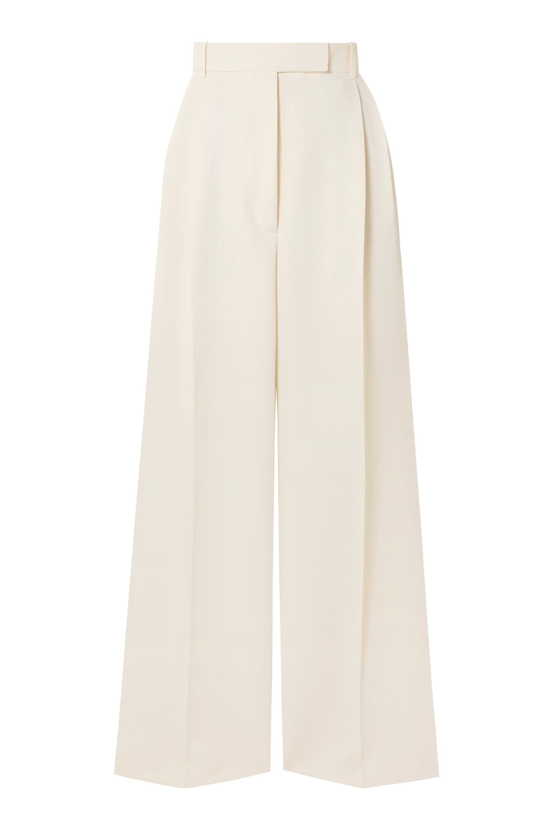 High-Waist Tailored Trousers