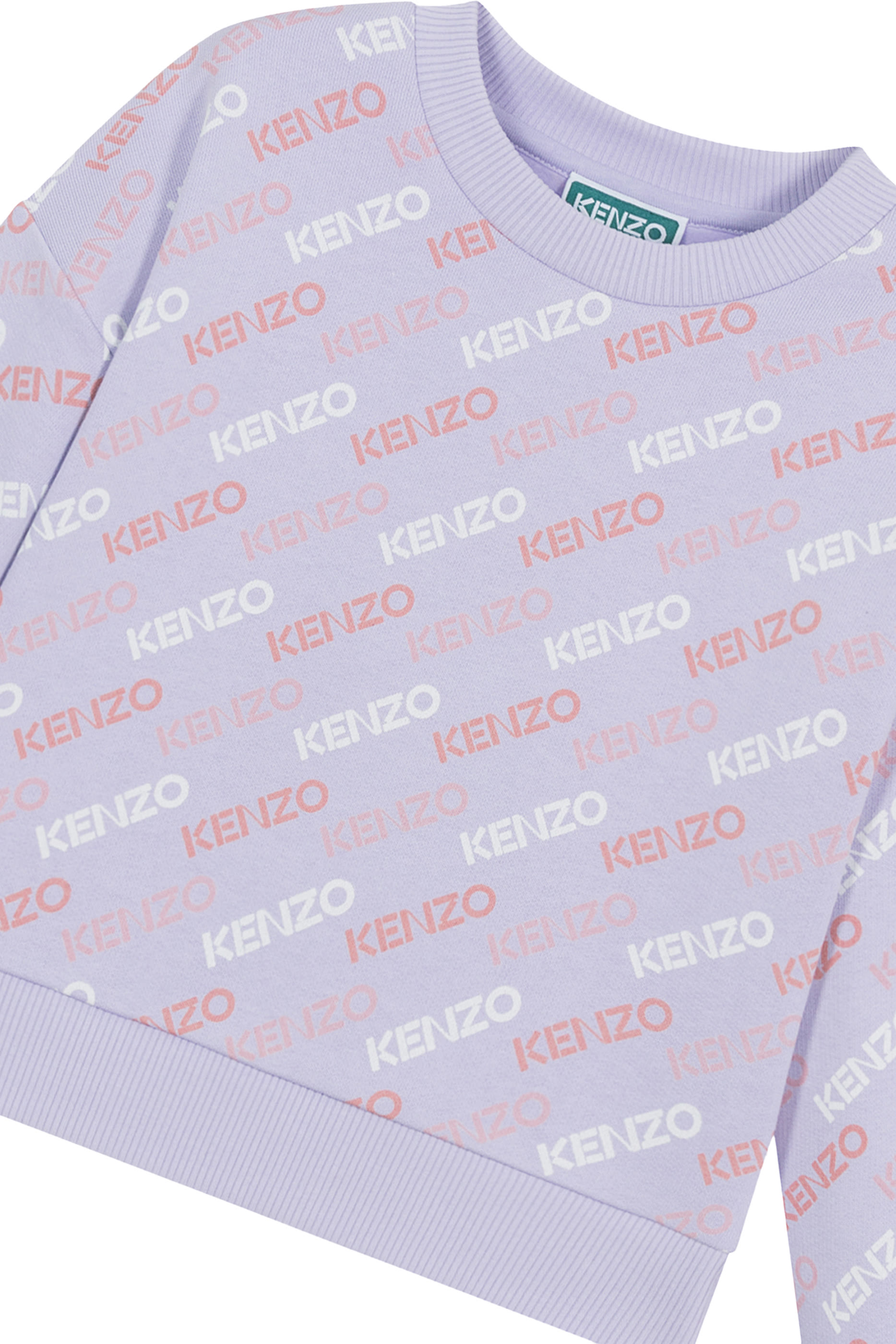 Kids All-Over Logo Sweatshirt