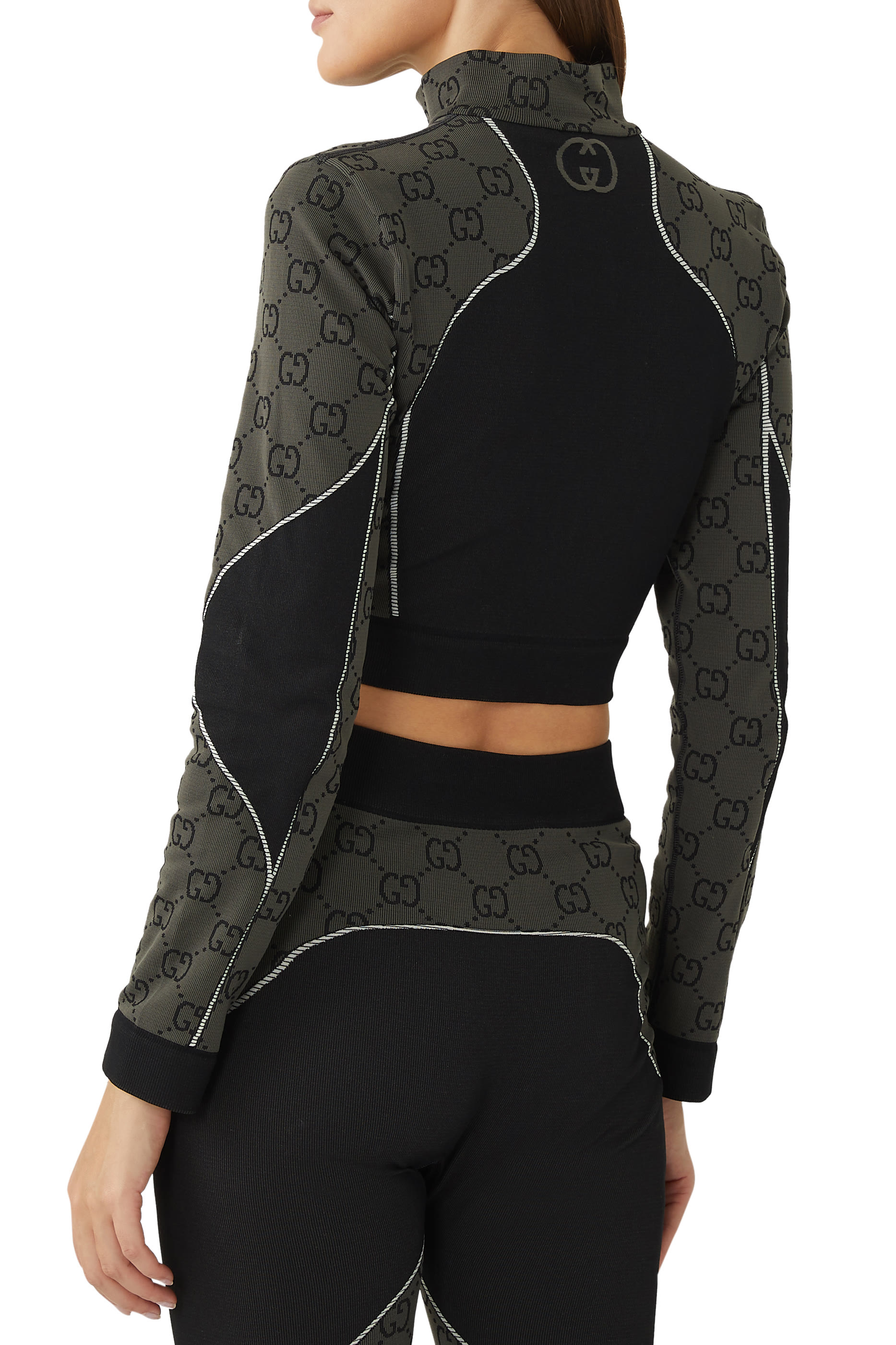 GG Jersey Jacquard Top