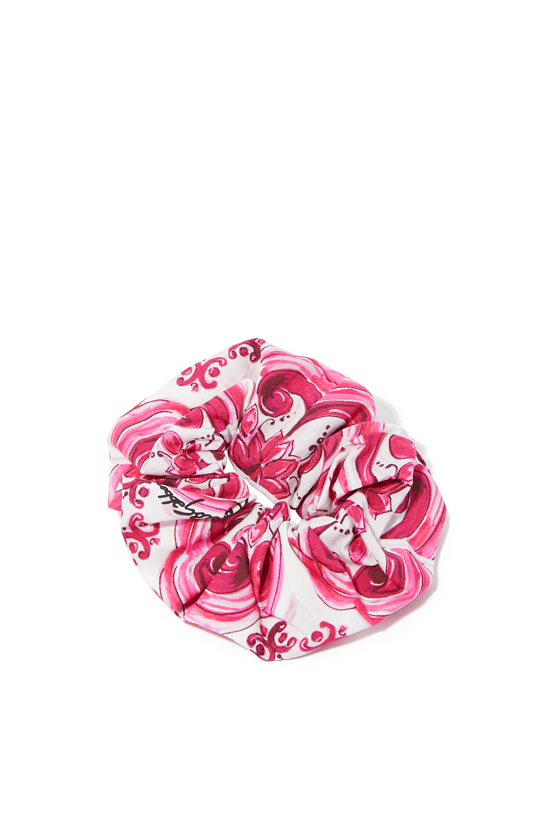 Kids Majolica Print Scrunchie