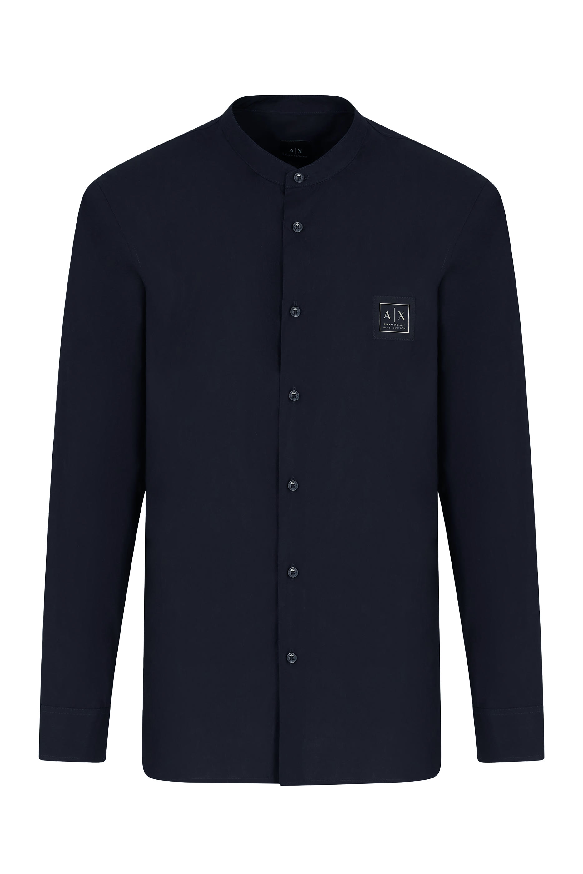 AX Logo Tessuto Long Sleeve Shirt