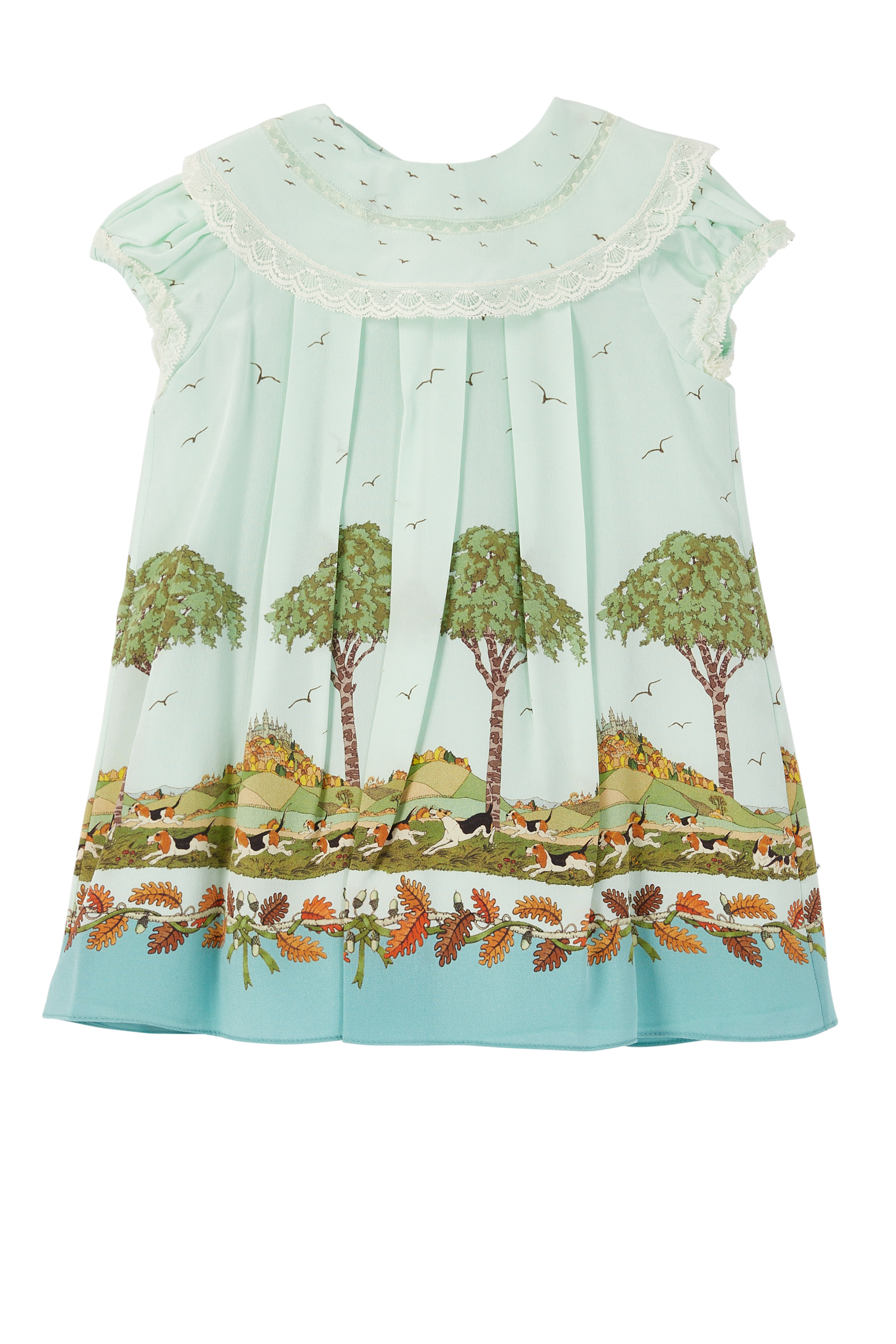 green emerald velvet dress Gucci Green Floral Check-Print Ruffled Silk Gown – Runway Catalog main image 1