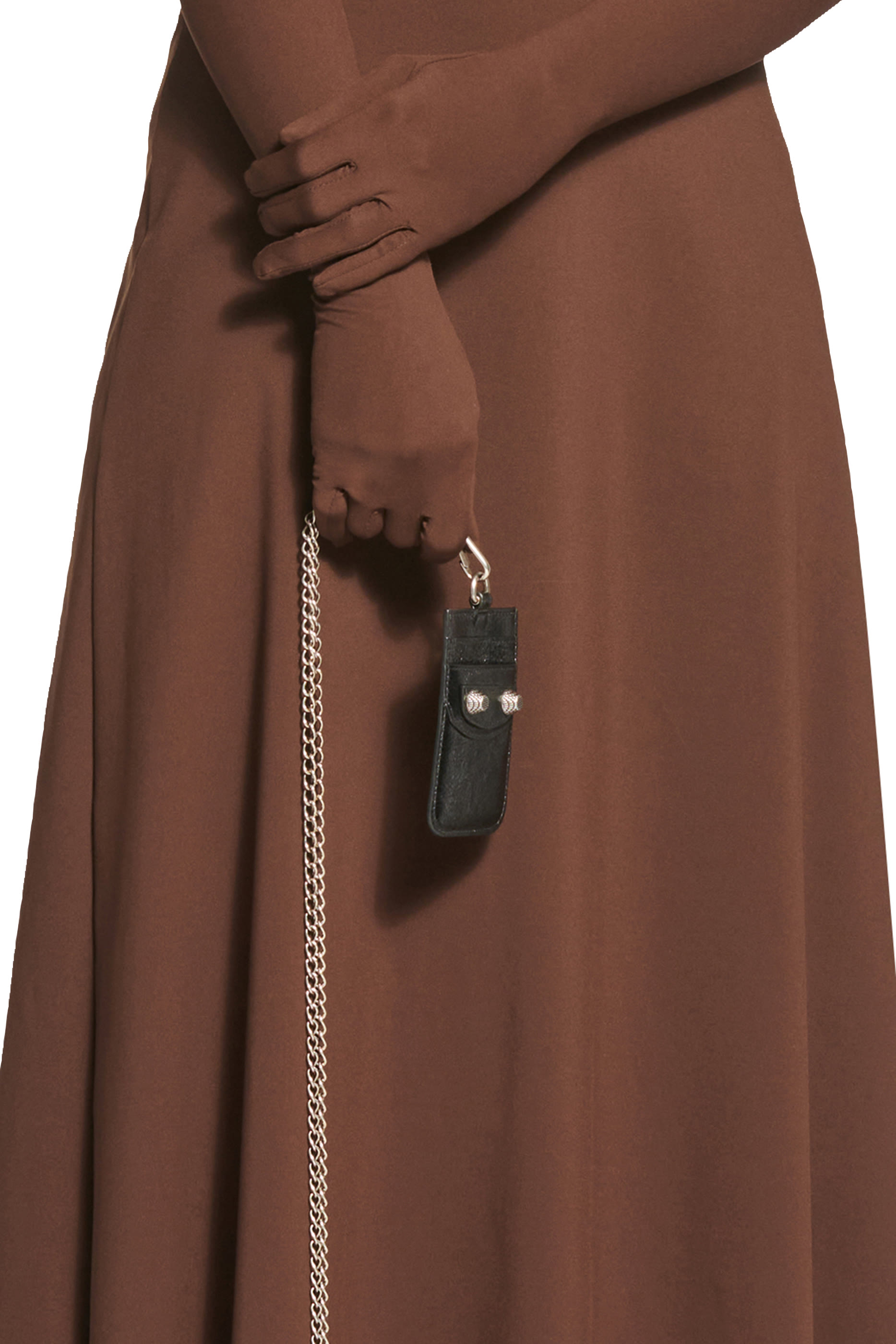 Le Cagole Card and Badge Holder with Chain