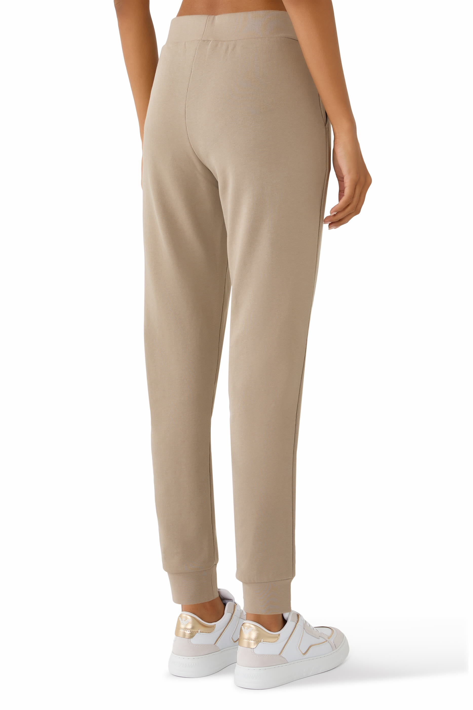 Logo Series Stretch Cotton-Blend Trousers