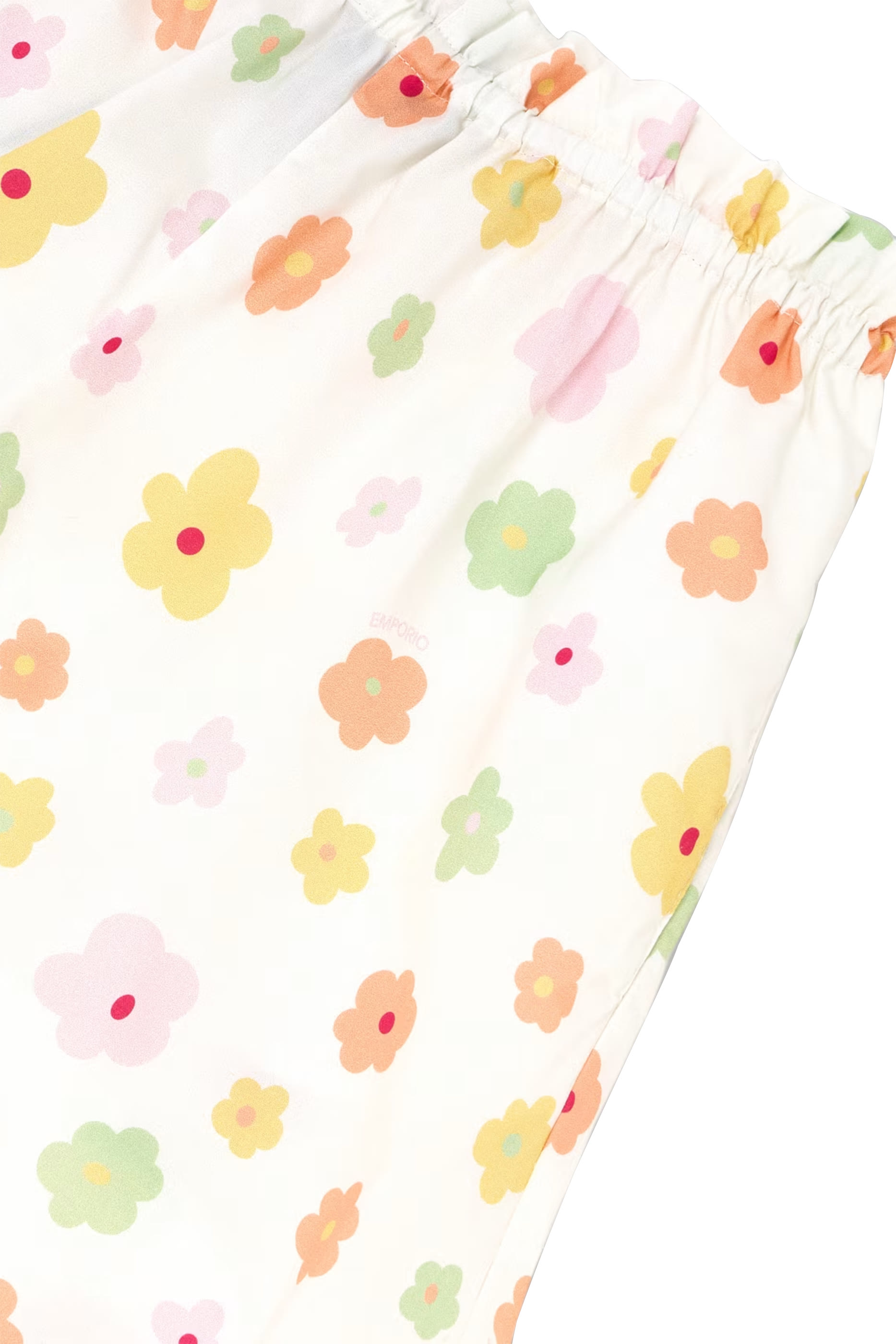 Kids Eagle Logo Wide-Leg Cropped Trousers