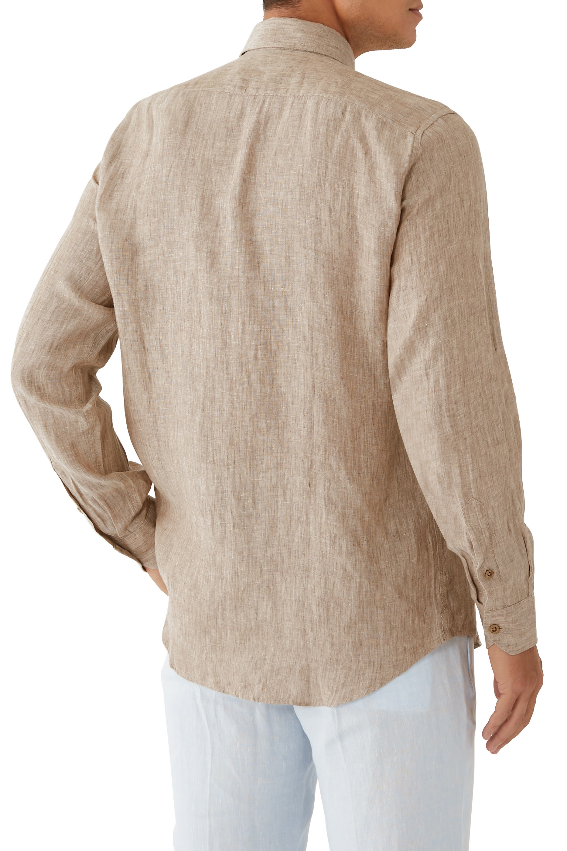 Antonio Long Sleeves Linen Shirt