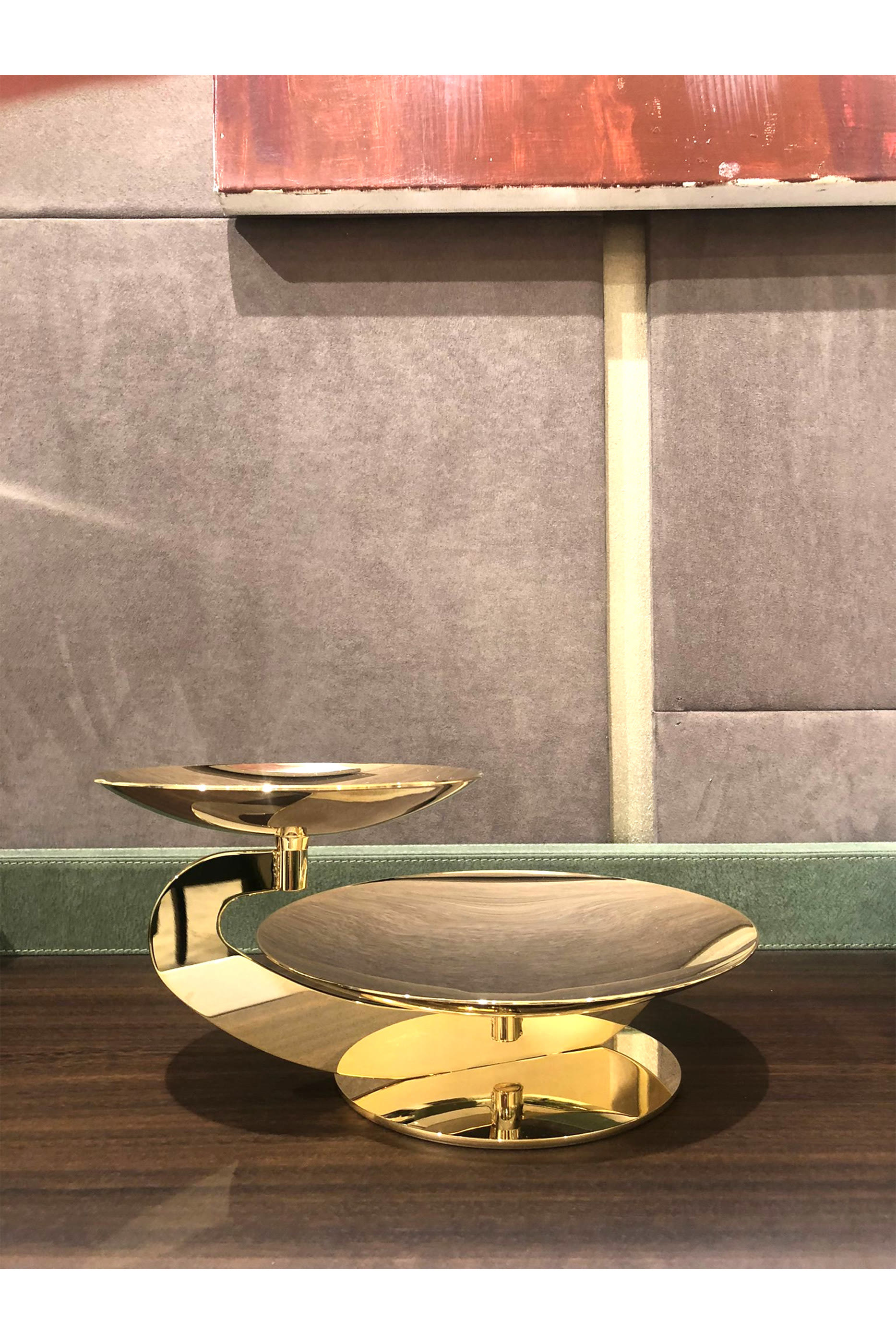 Gold-Plated Centerpiece