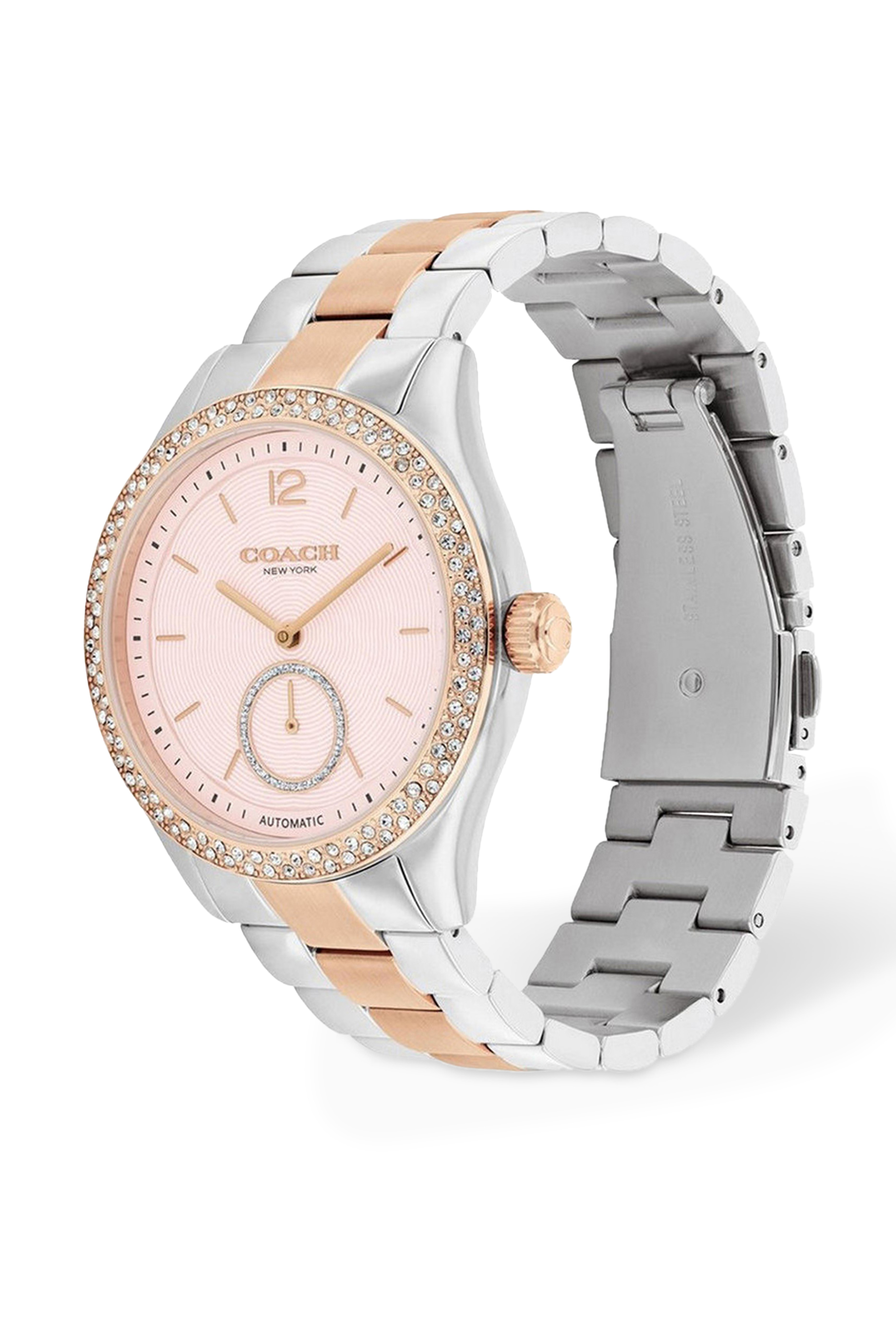 Brooks Pink Shimmer Bracelet Watch