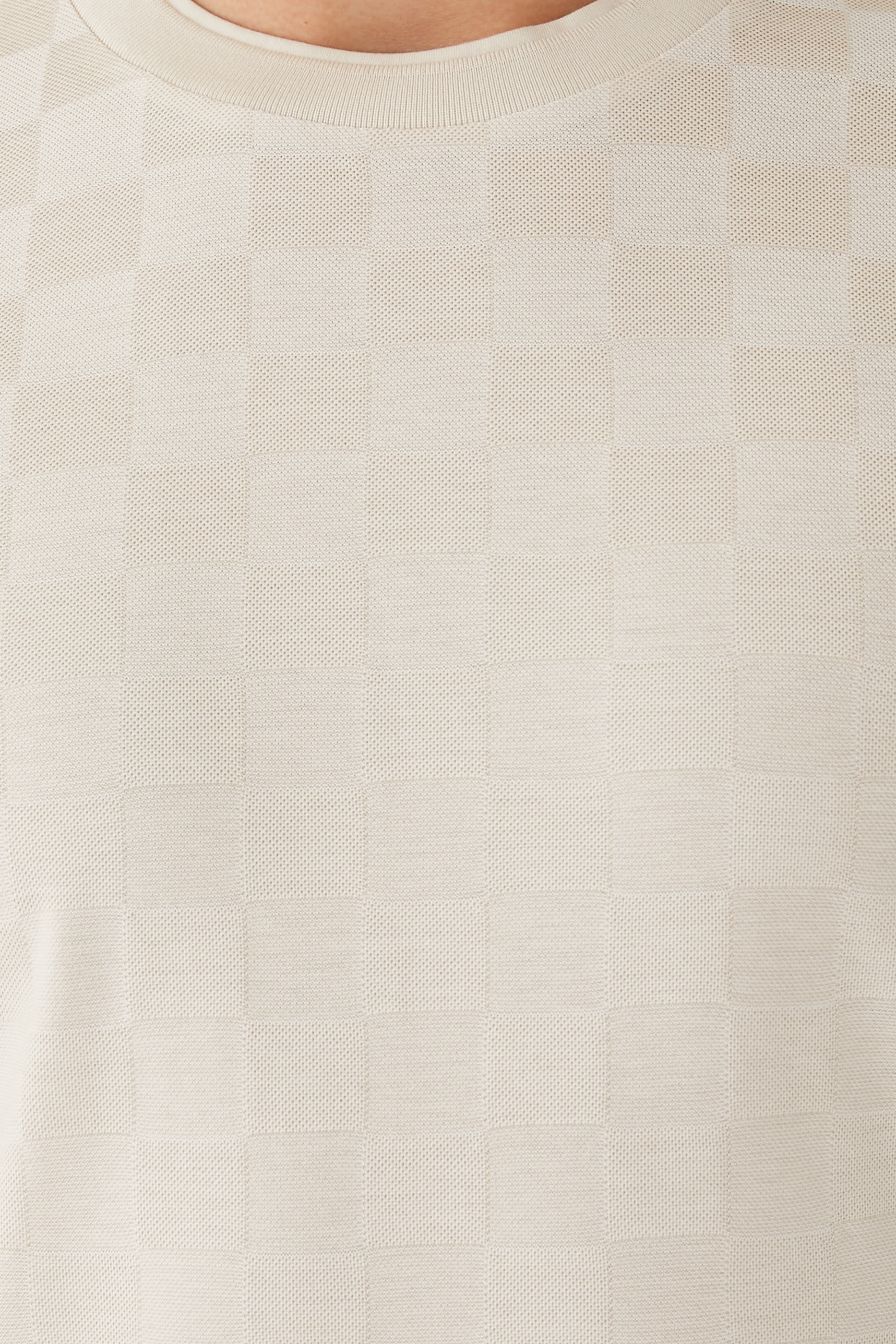 Porsche Check Jacquard T-Shirt