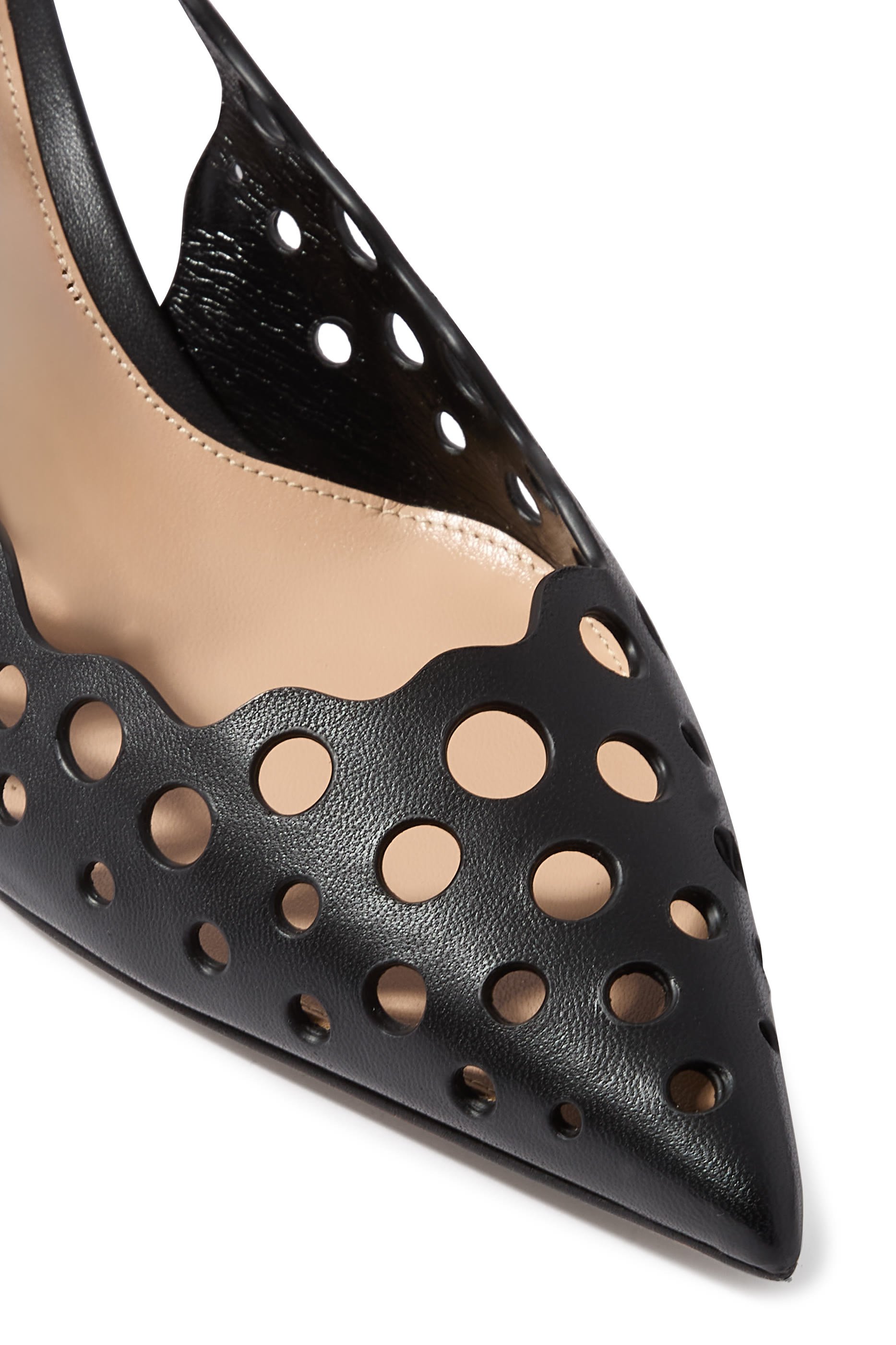 Cut-Out 55 Slingback Pumps