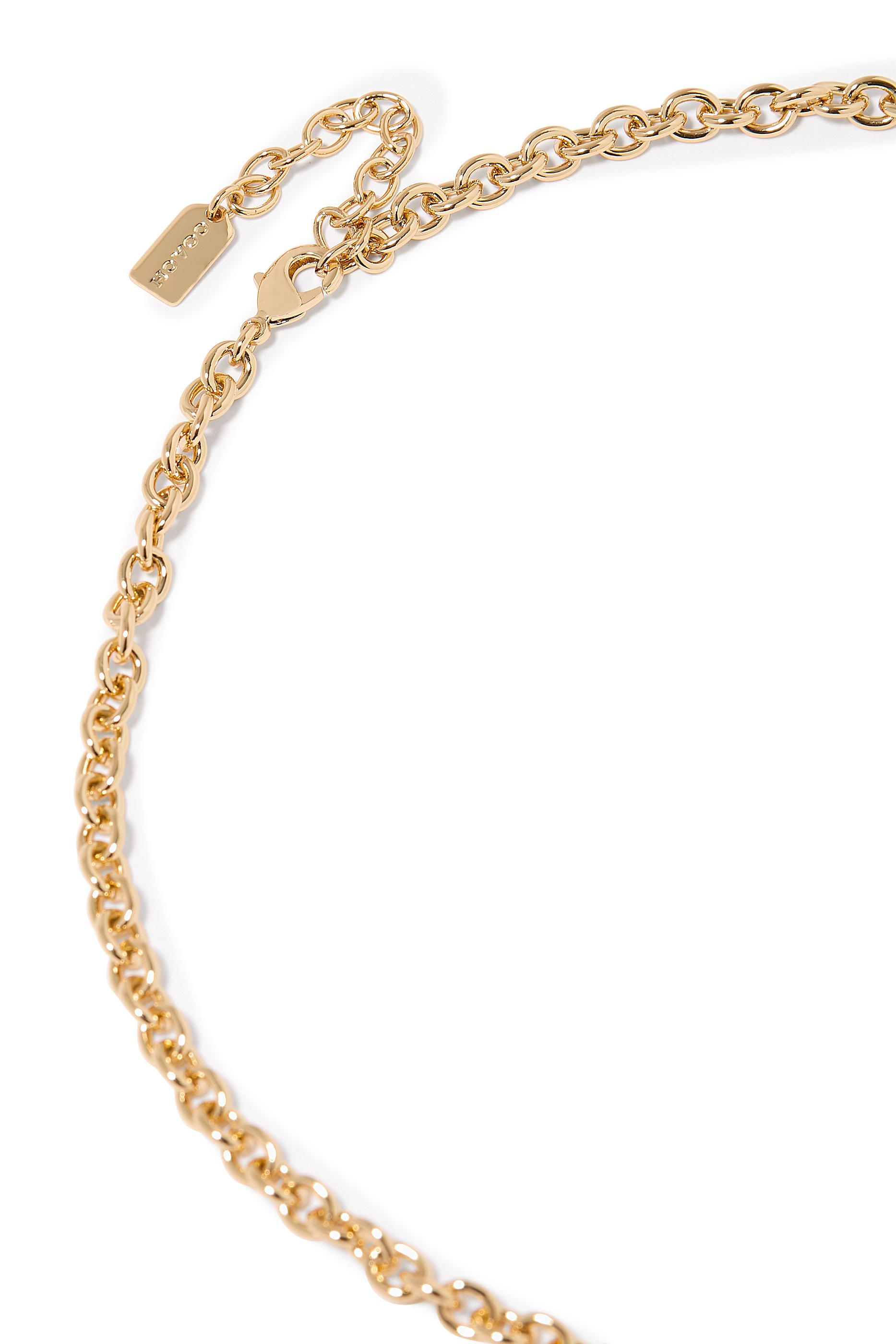 Logo Beaded Necklace