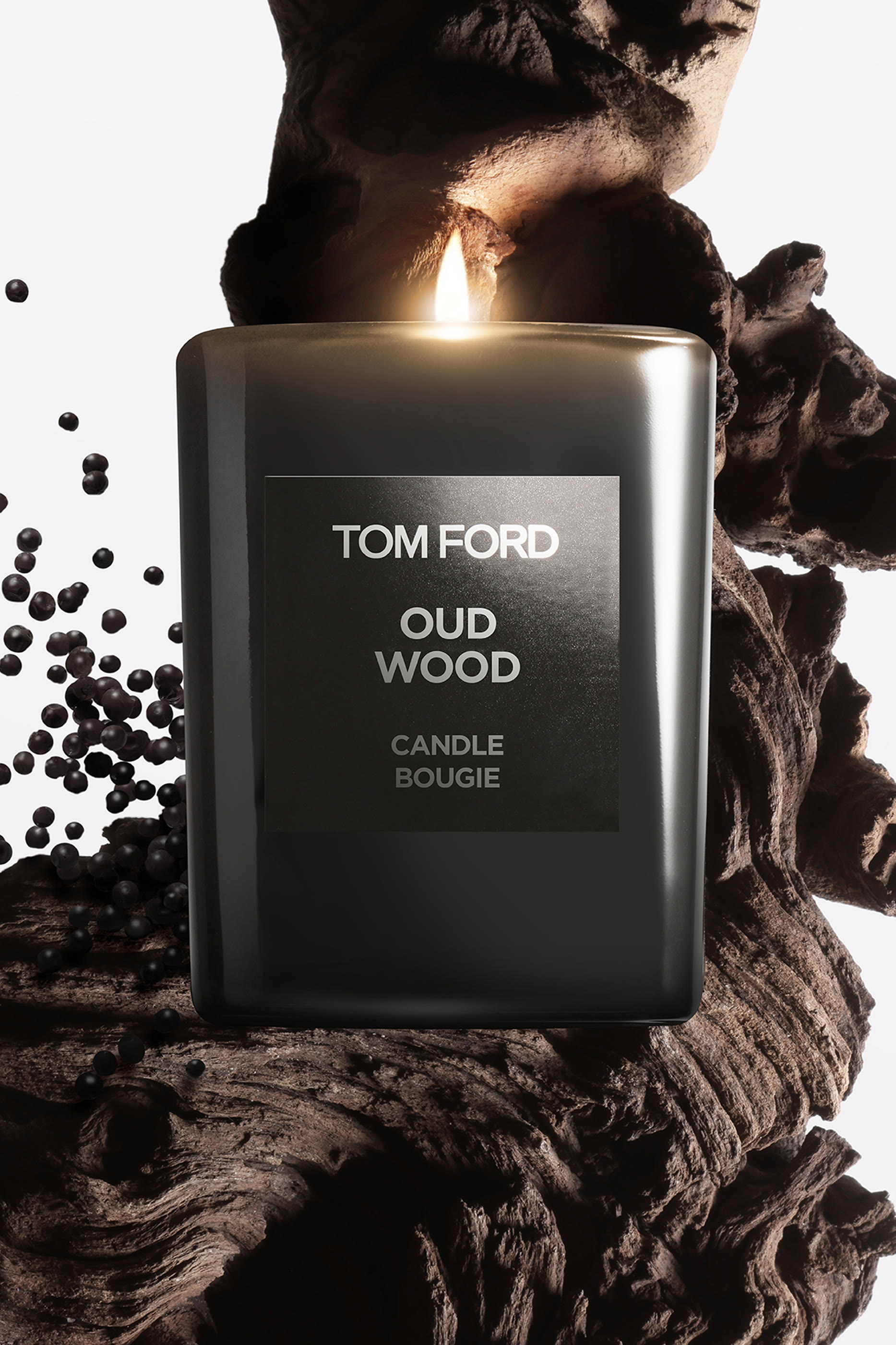 Oud Wood Scented Candle