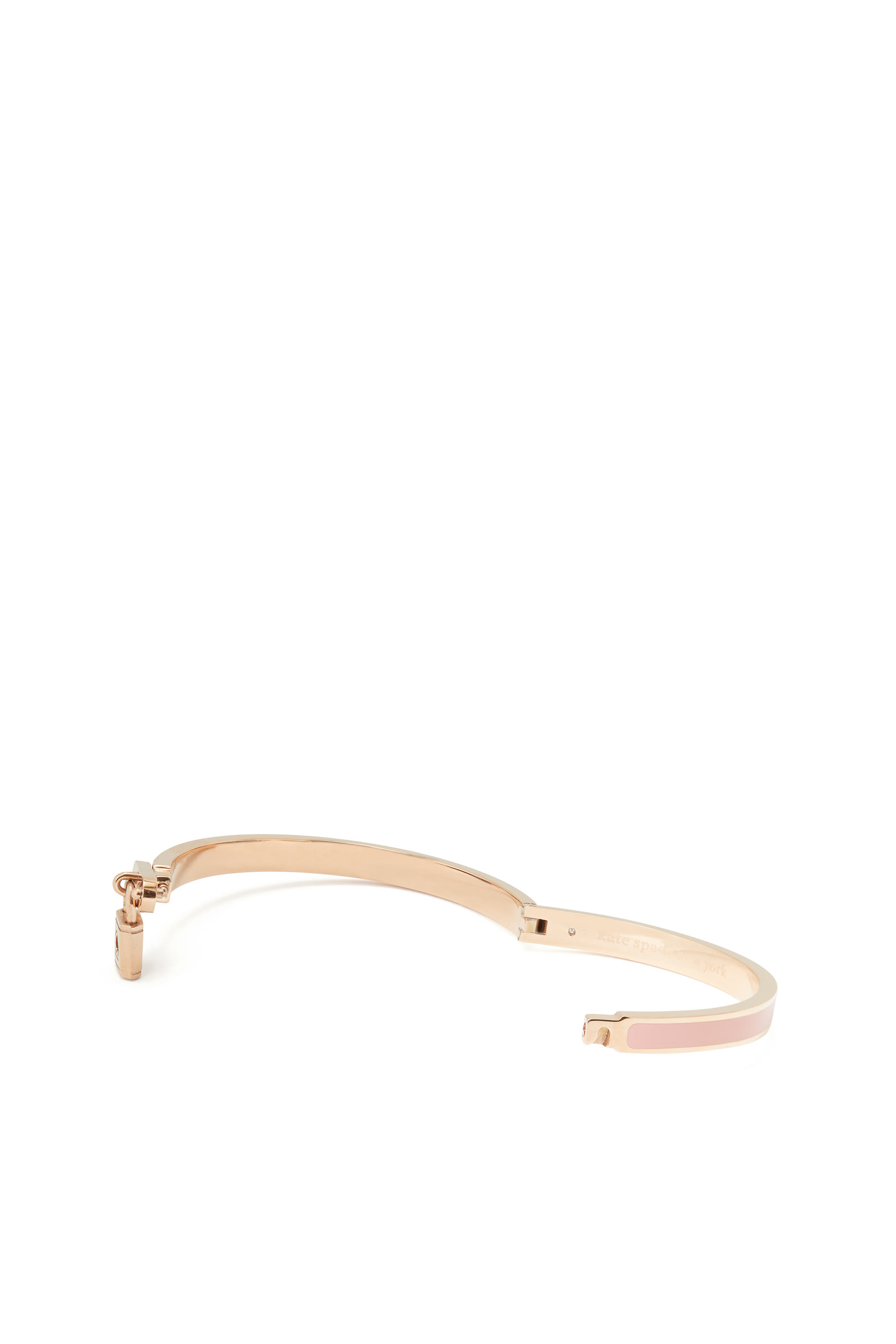 Lock and Spade Charm Bangle