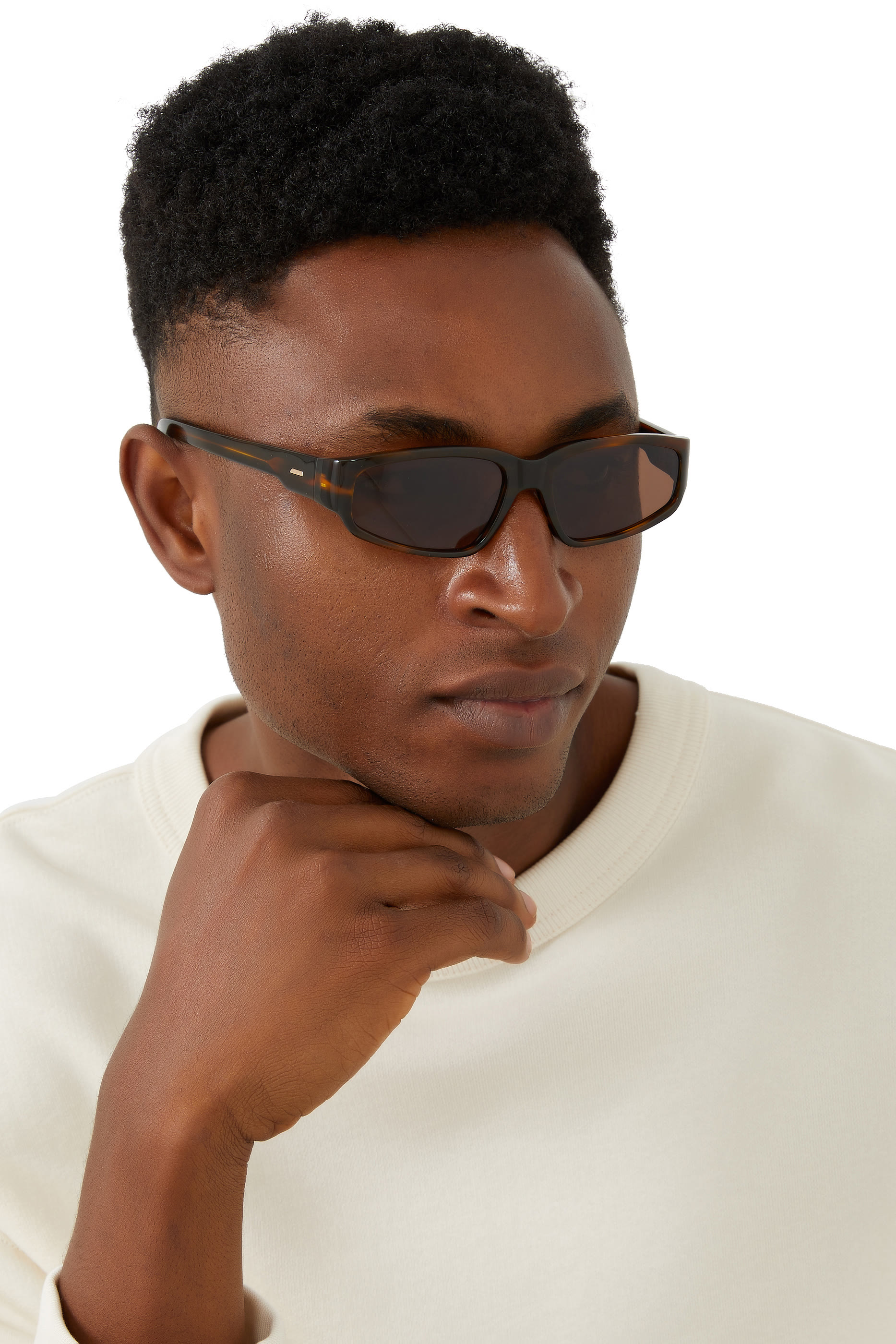 SUB007 Rectangular Sunglasses