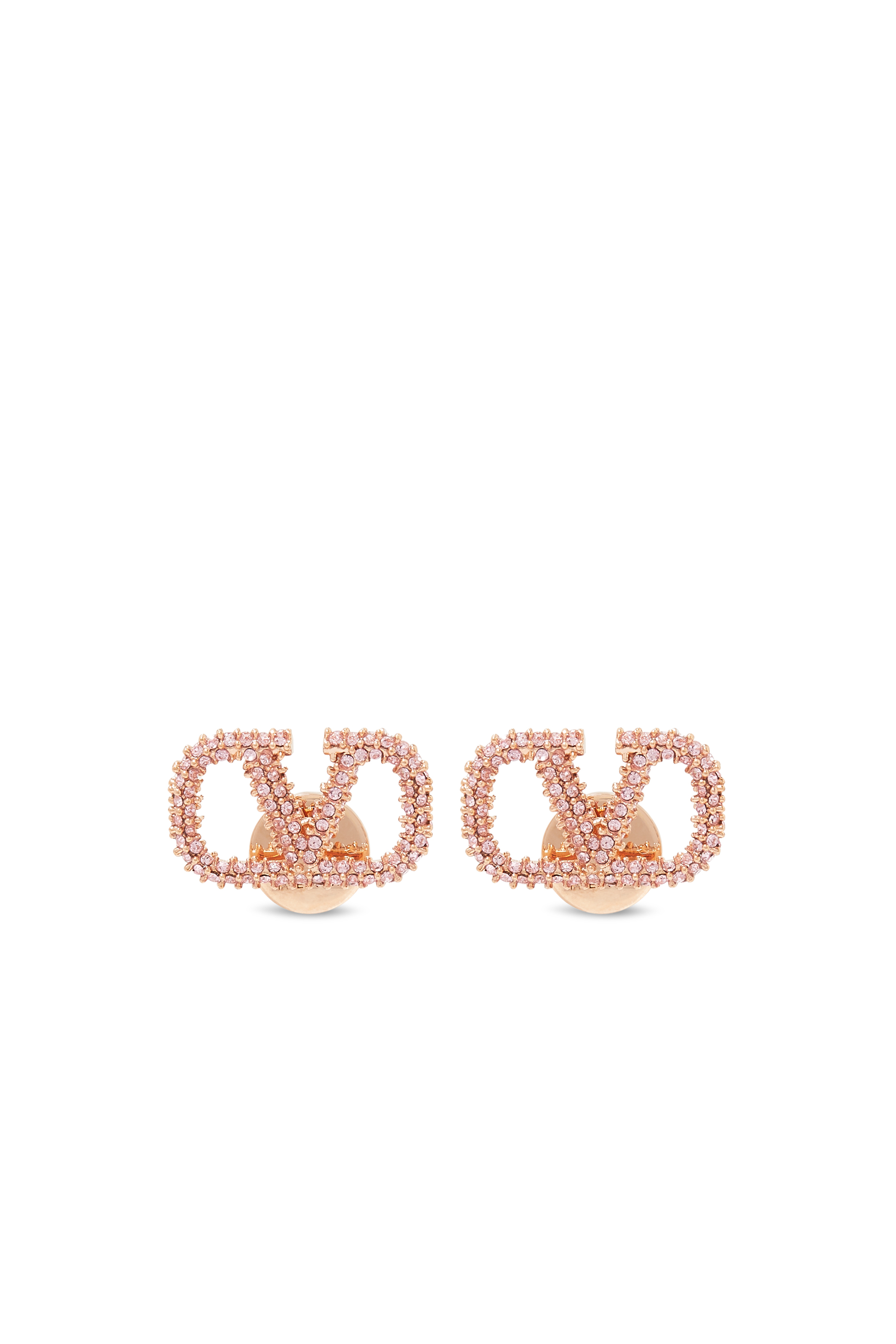 Valentino Garavani VLogo Signature Earrings With Swarovski&reg; Crystals