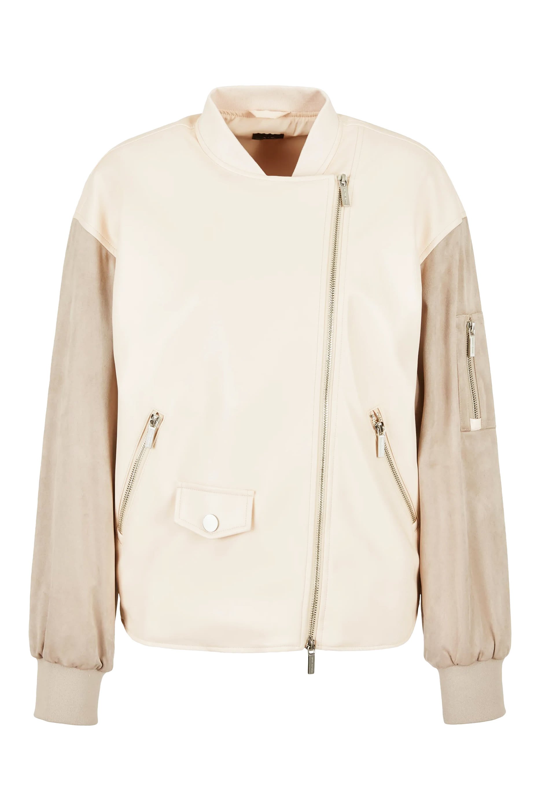 Two-Tone Bomber Jacket