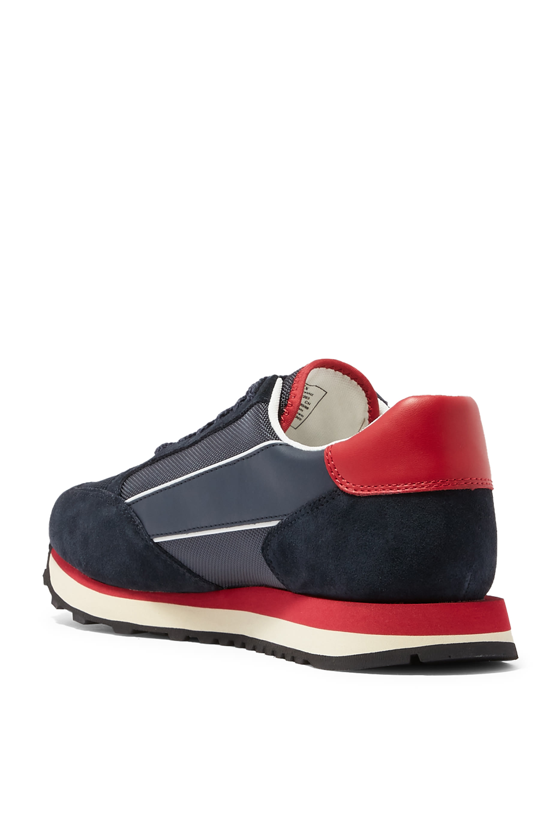 Stripe Logo Sneakers