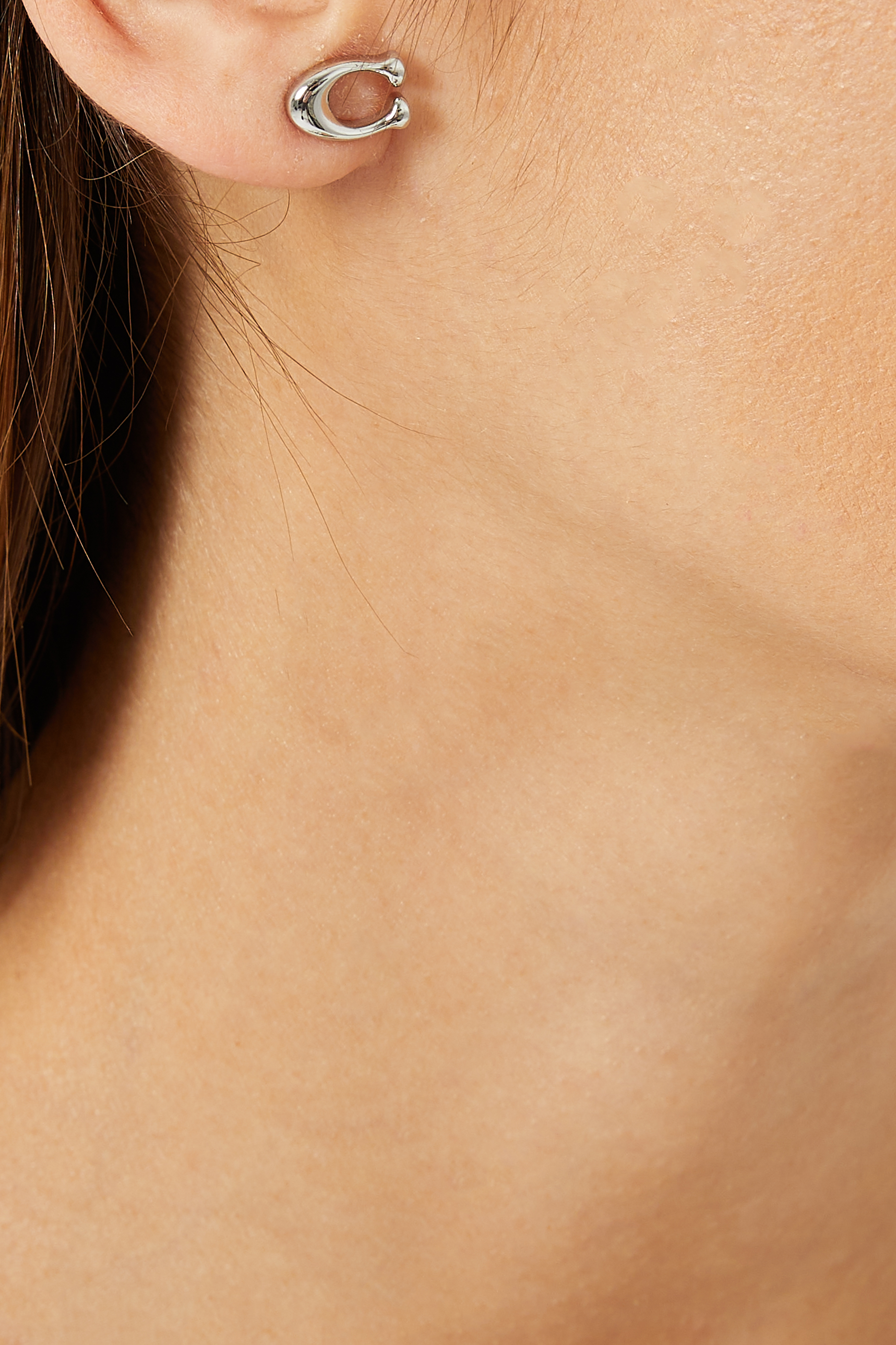 Signature C Stud Earrings