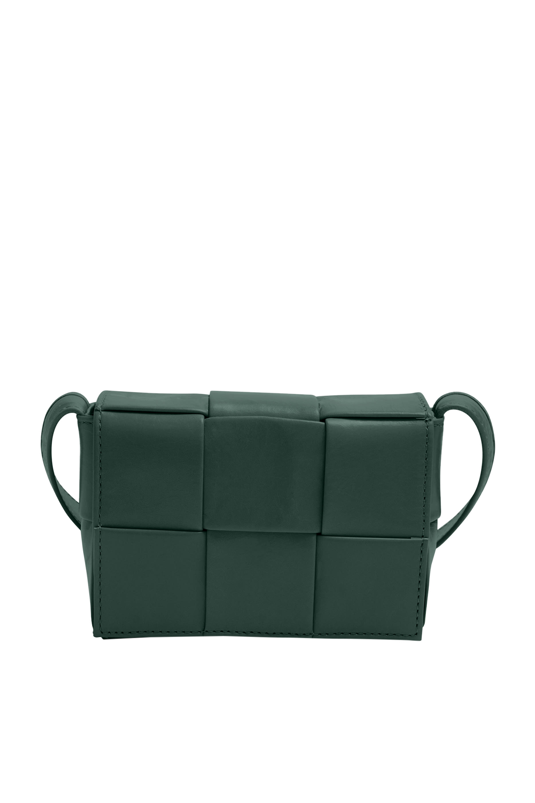 Mini Cassette Intrecciato Crossbody Bag