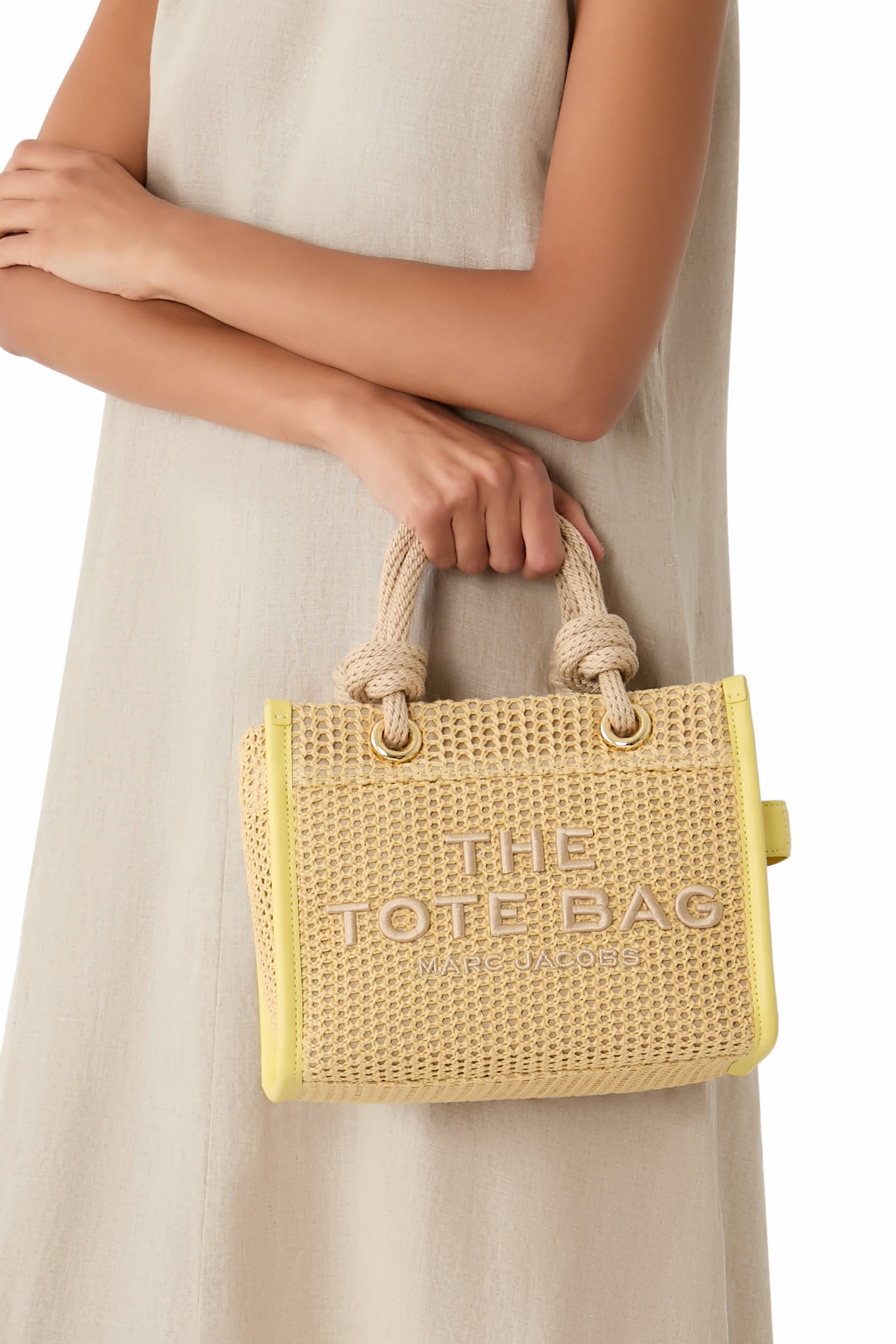 Woven Rope Small Tote Bag 