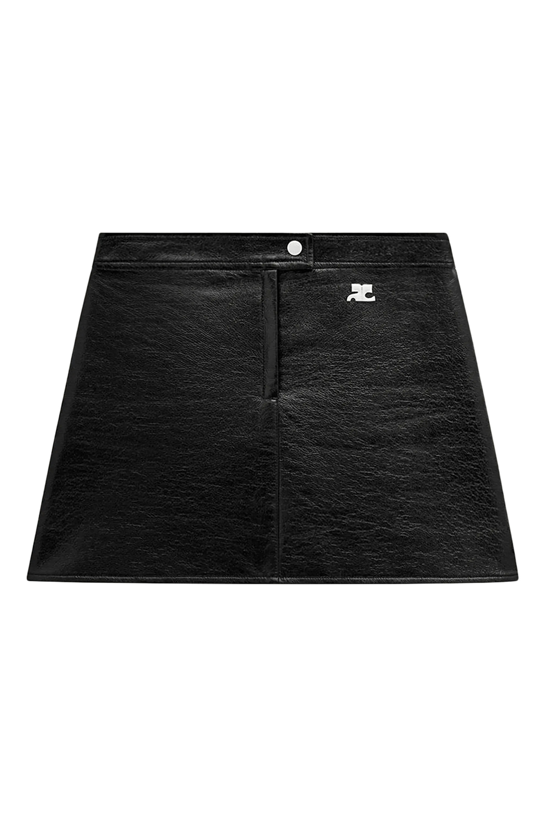 Reedition Vinyl Mini Skirt