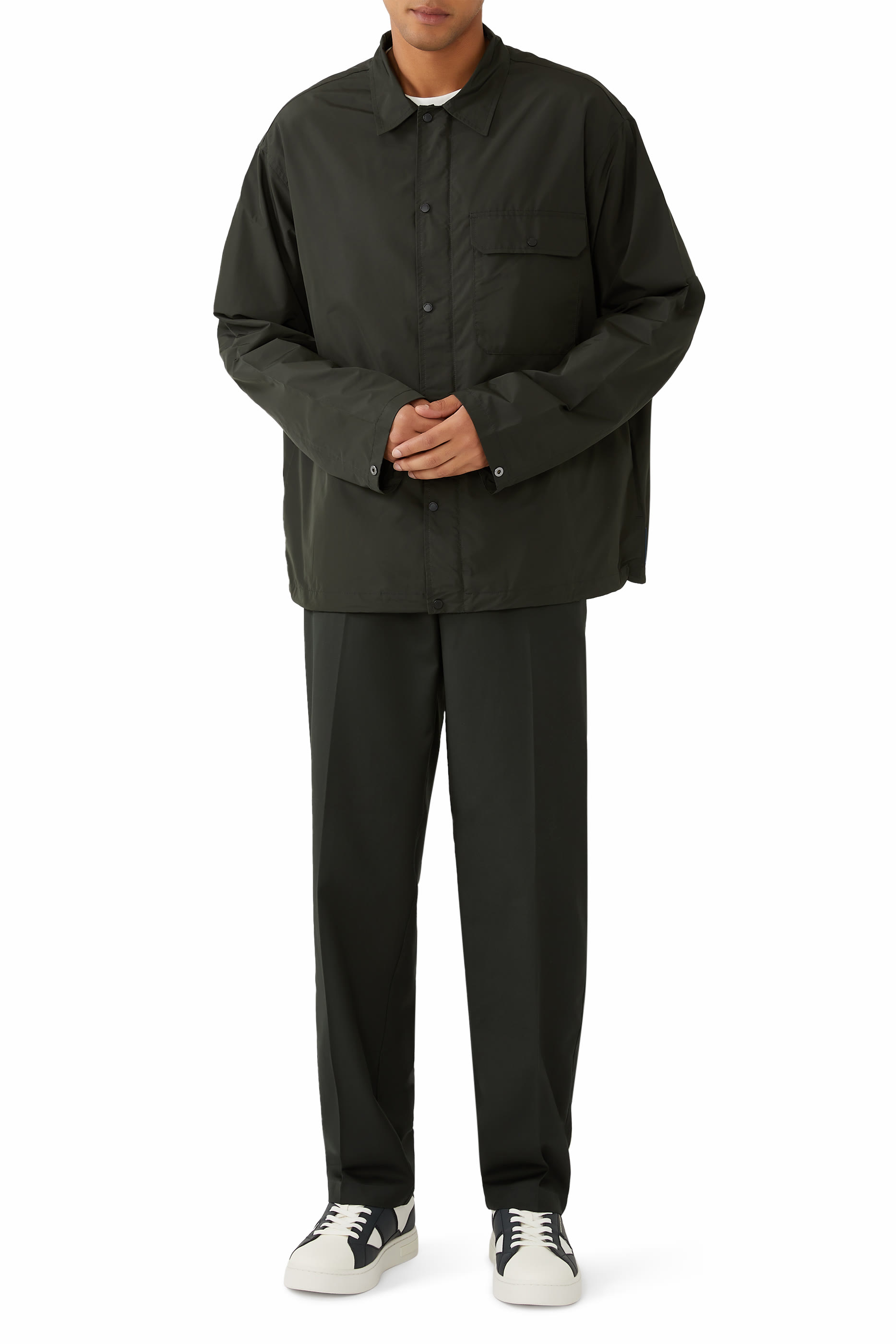 The Grid Long Sleeves Shirt