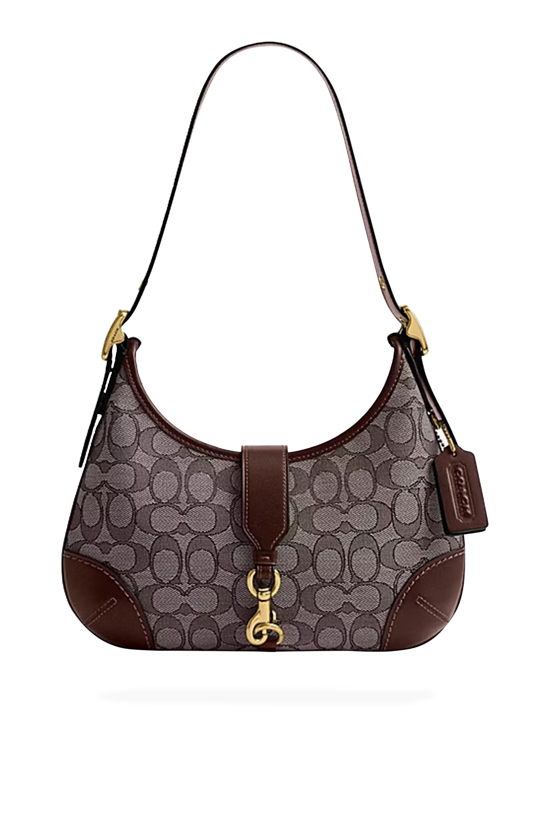  Hamptons Hobo Bag In Signature Jacquard