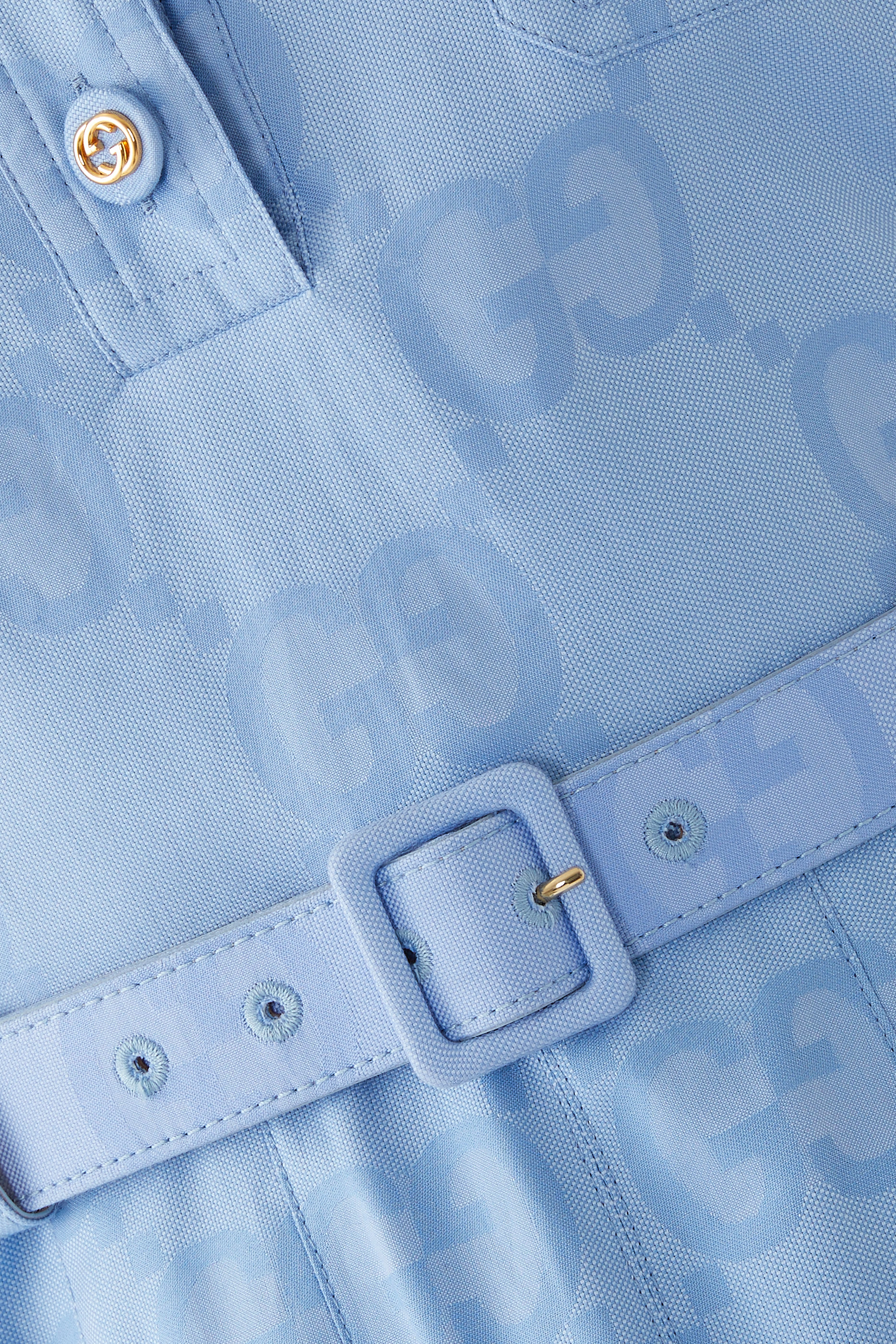 Cotton Poplin Midi Dress