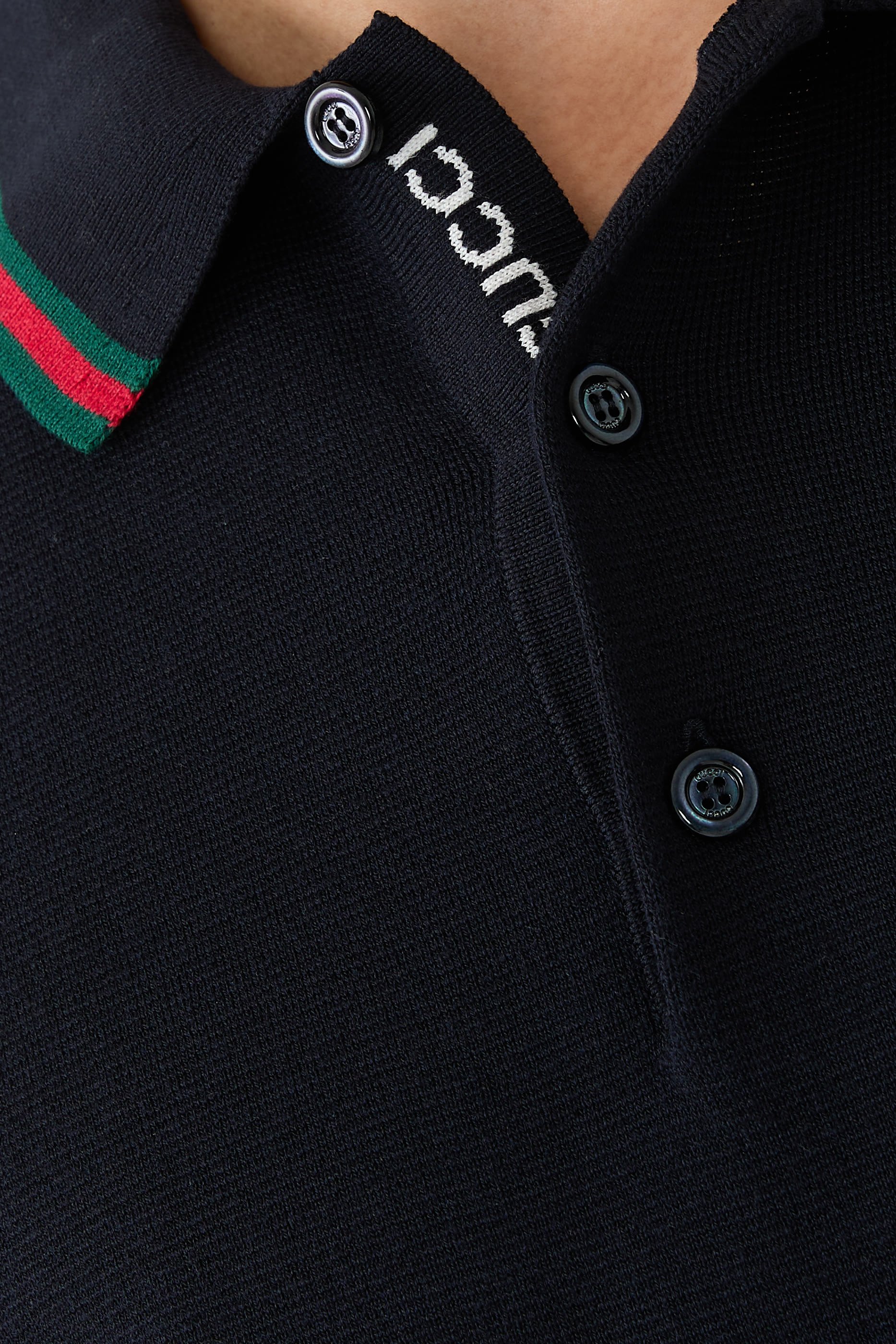 Silk Cotton Polo Shirt