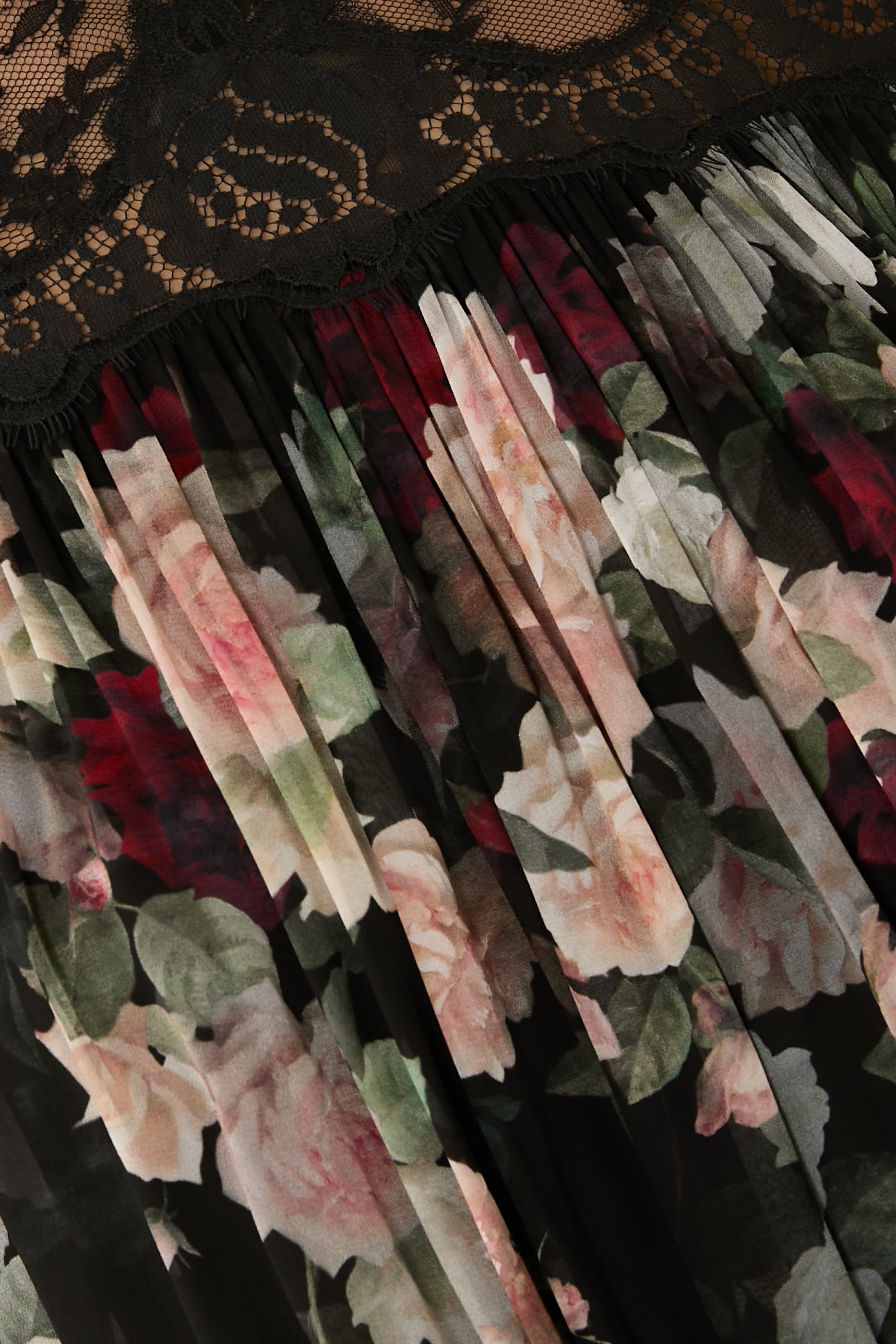 Floral Lace Yoke Top