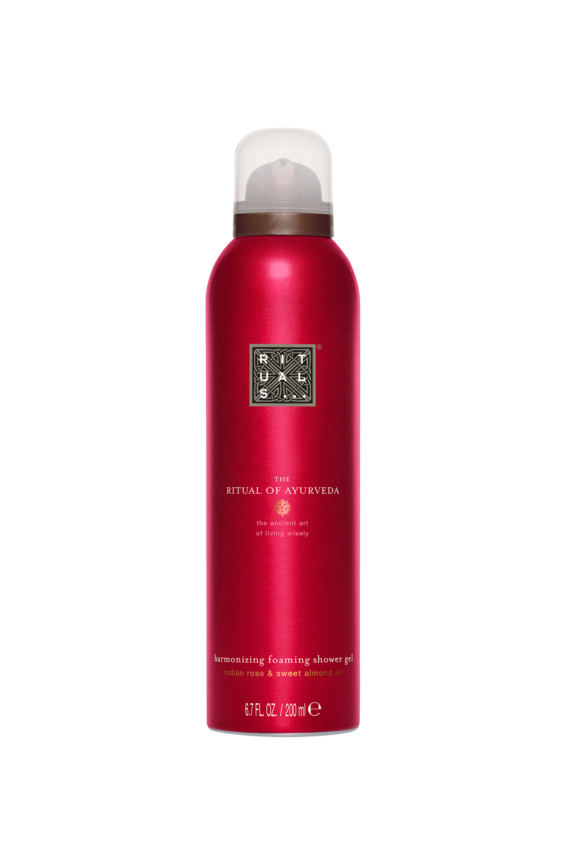 The Ritual of Ayurveda Foaming Shower Gel, 200ml