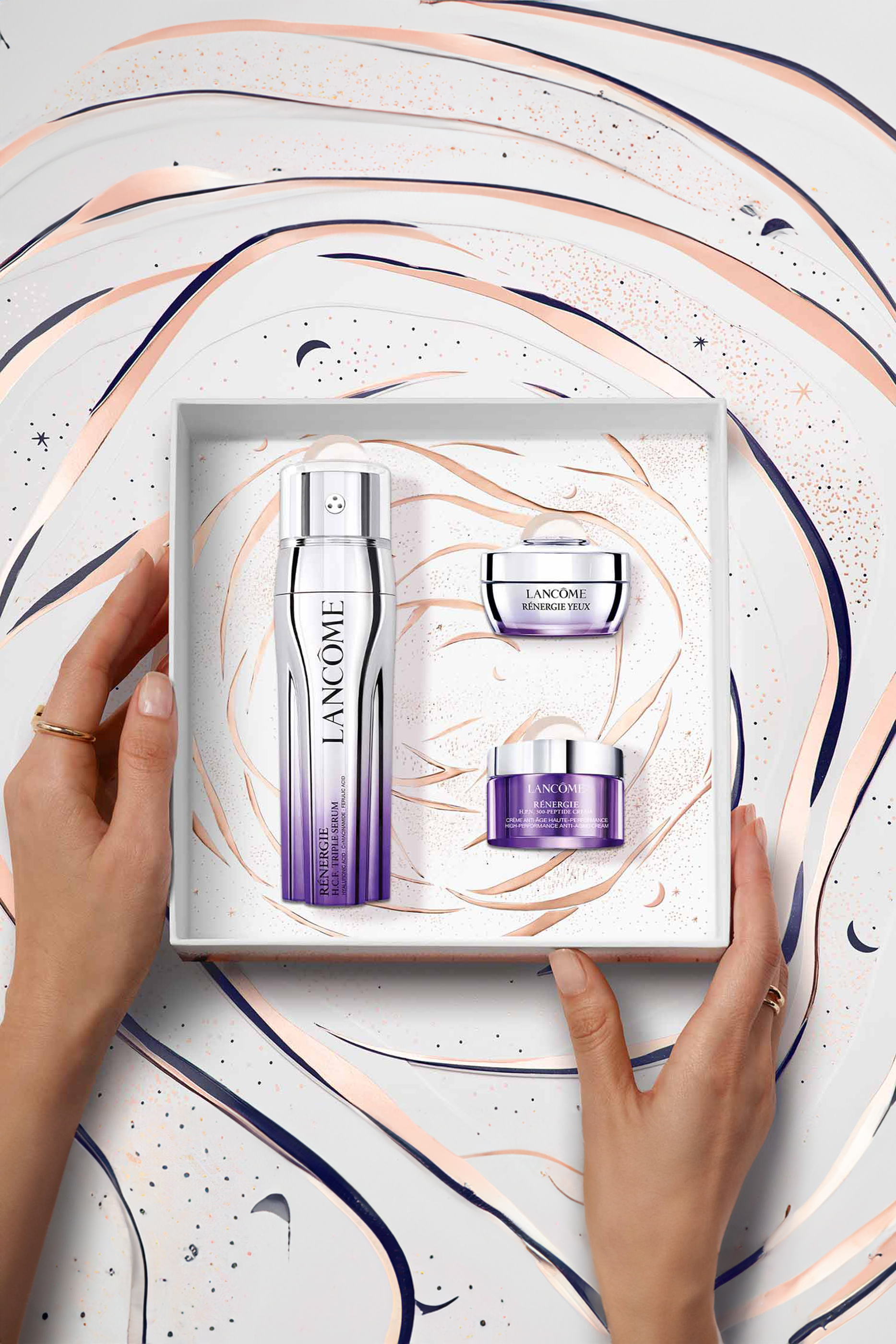 R&eacute;nergie H.C.F. Triple Serum Holiday Skincare Set