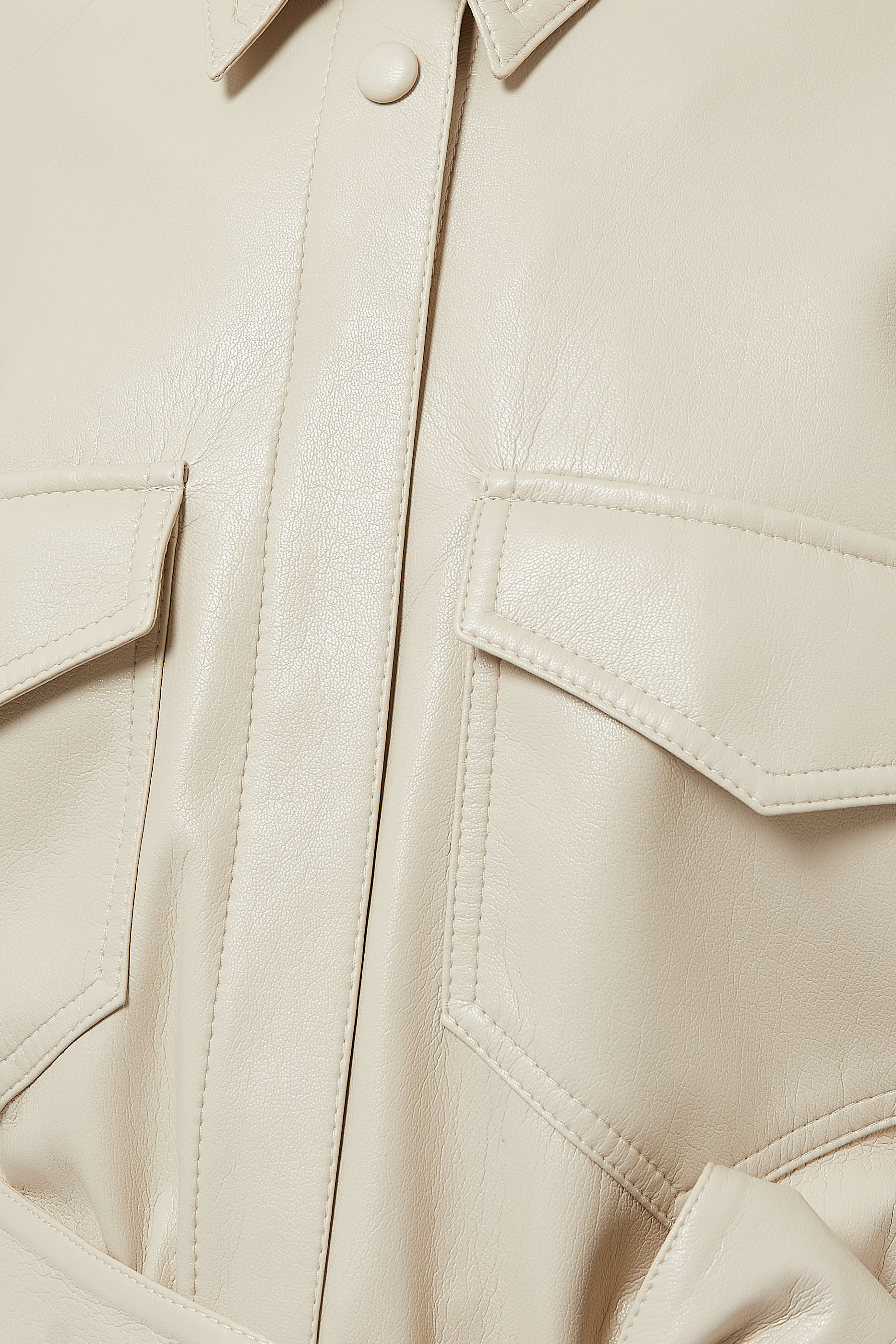 Artha Vegan Leather Shirt