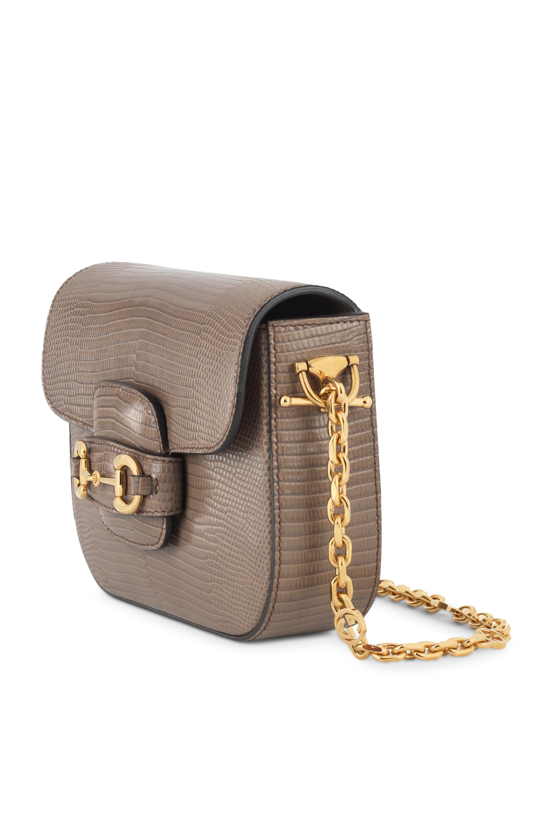 Horsebit 1955 Lizard Mini Bag