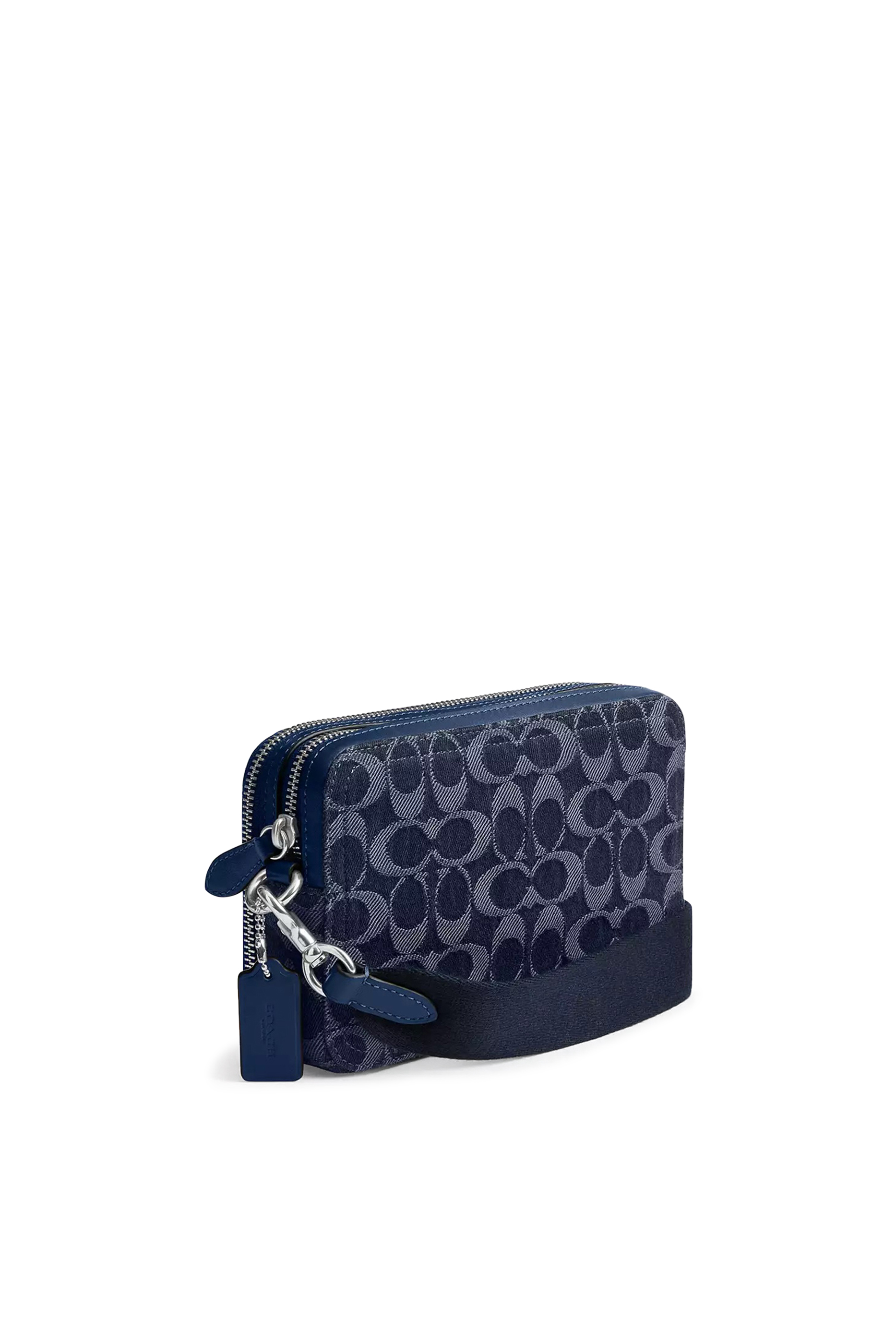 Charter Crossbody Bag 19 in Signature Denim