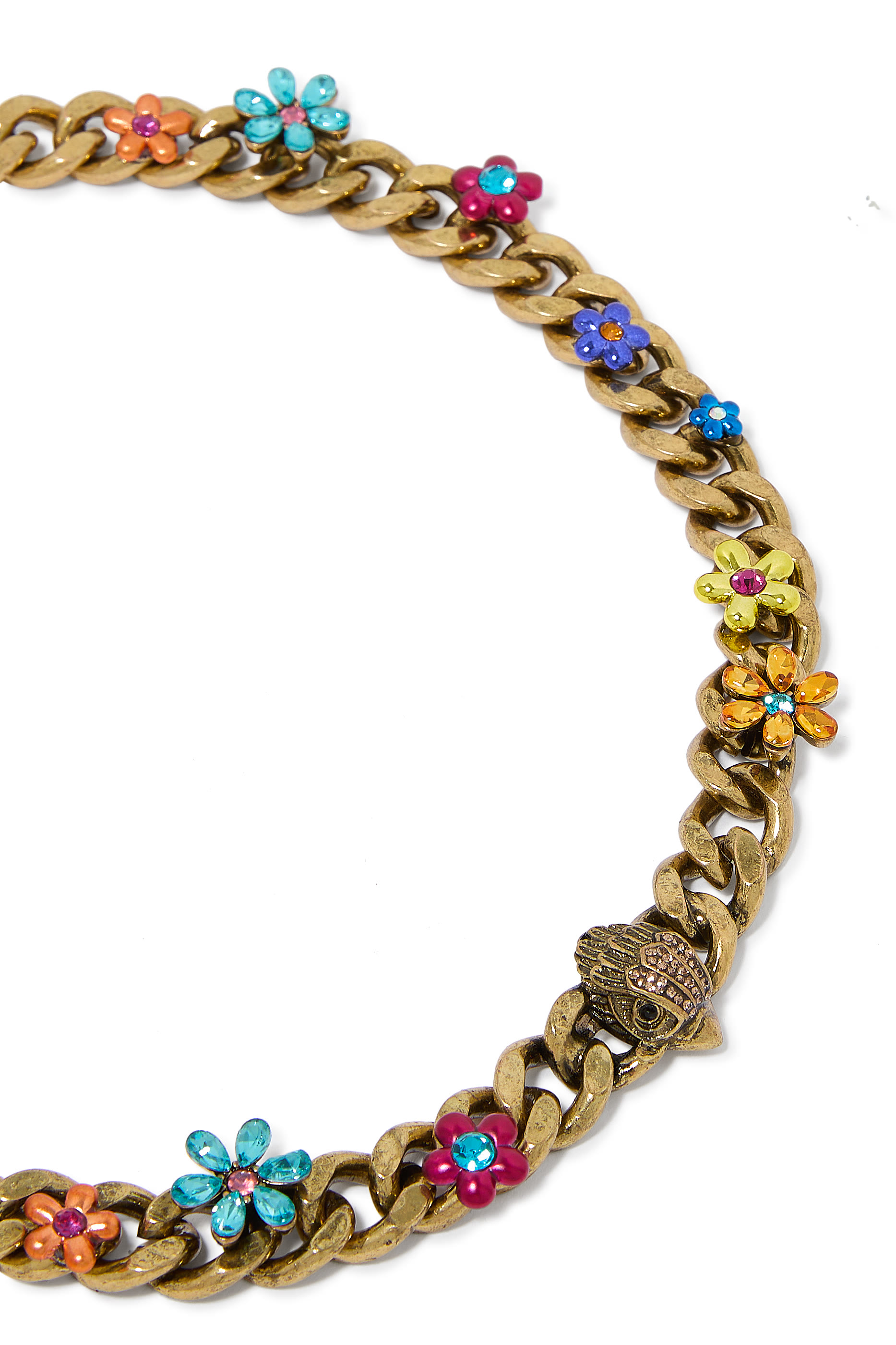 Floral Eagle Necklace