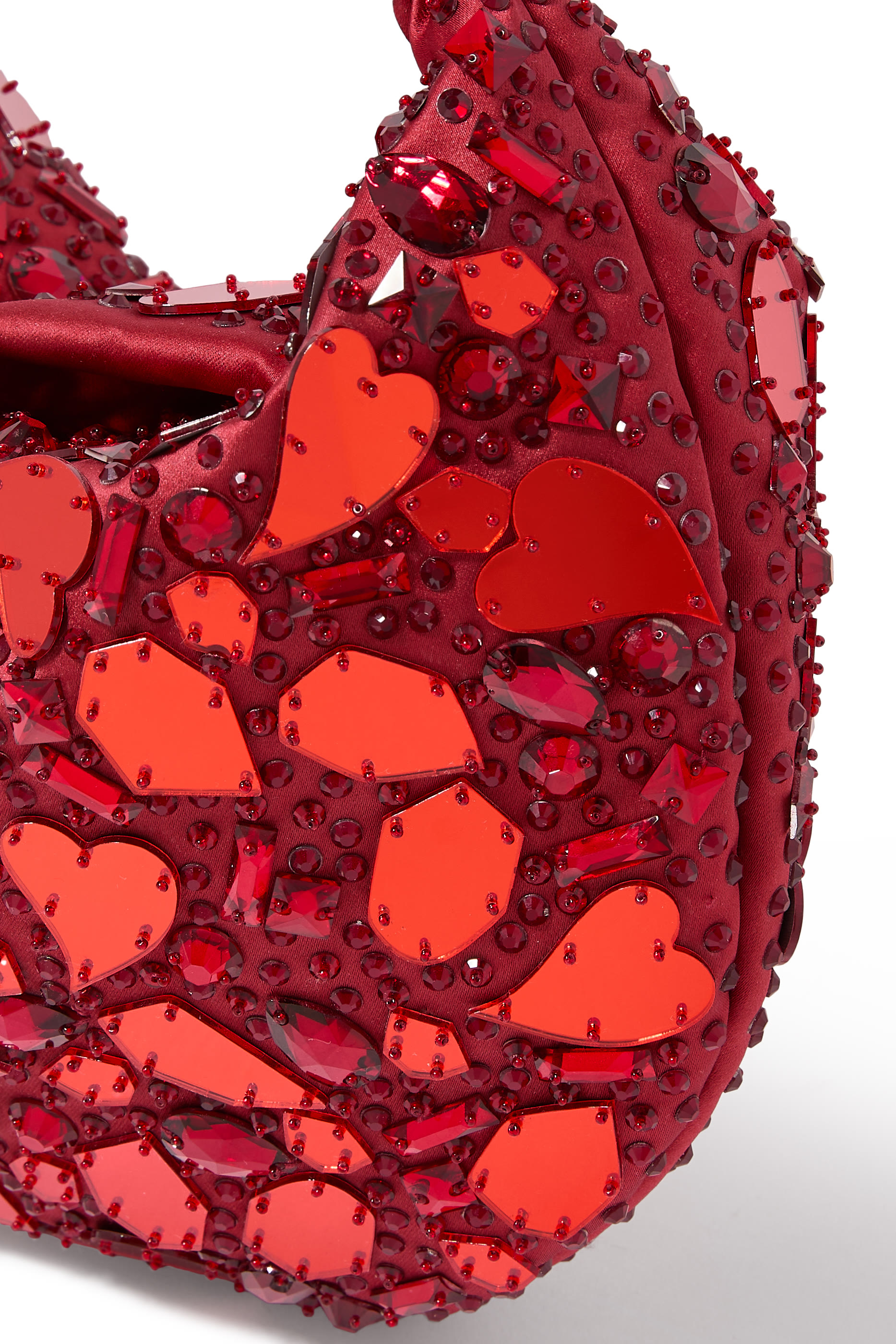 Embellished Hobo Bag