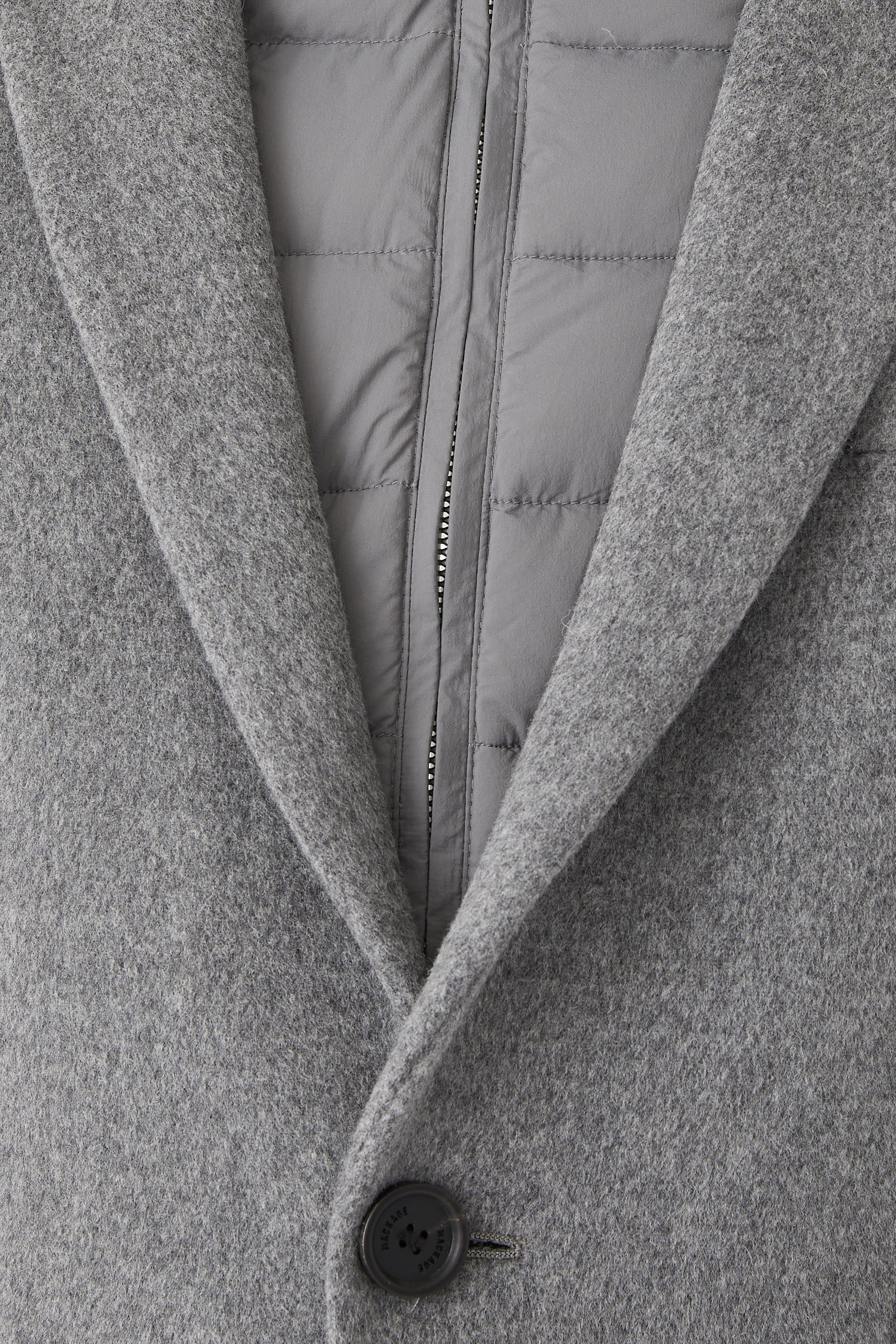 Skai-SLB, 3-in-1 Wool Coat with Removable Down Liner