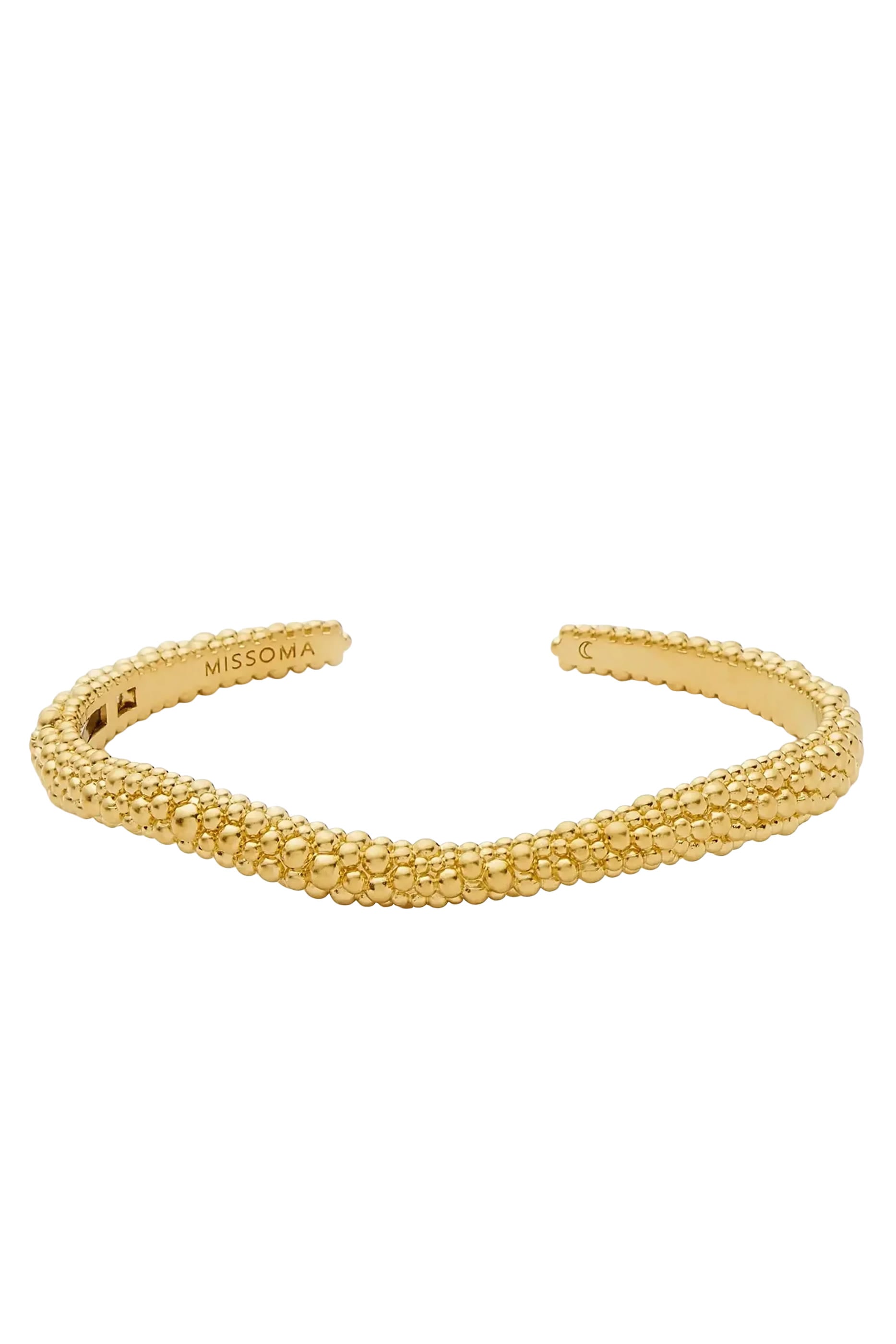Baya Claw Cuff, 18ct Recycled Gold Plating on Brass